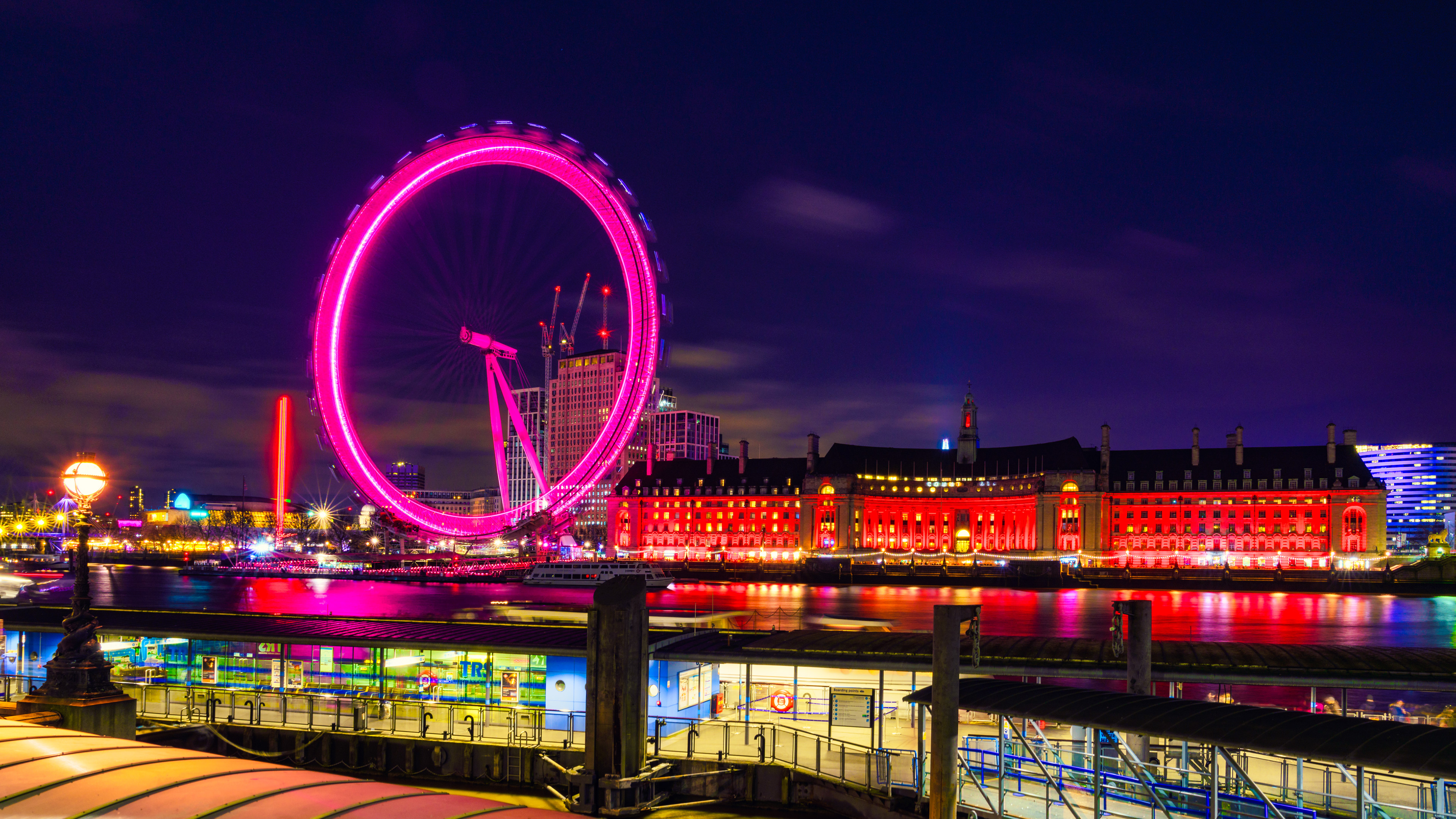 The Eye & London County Hall