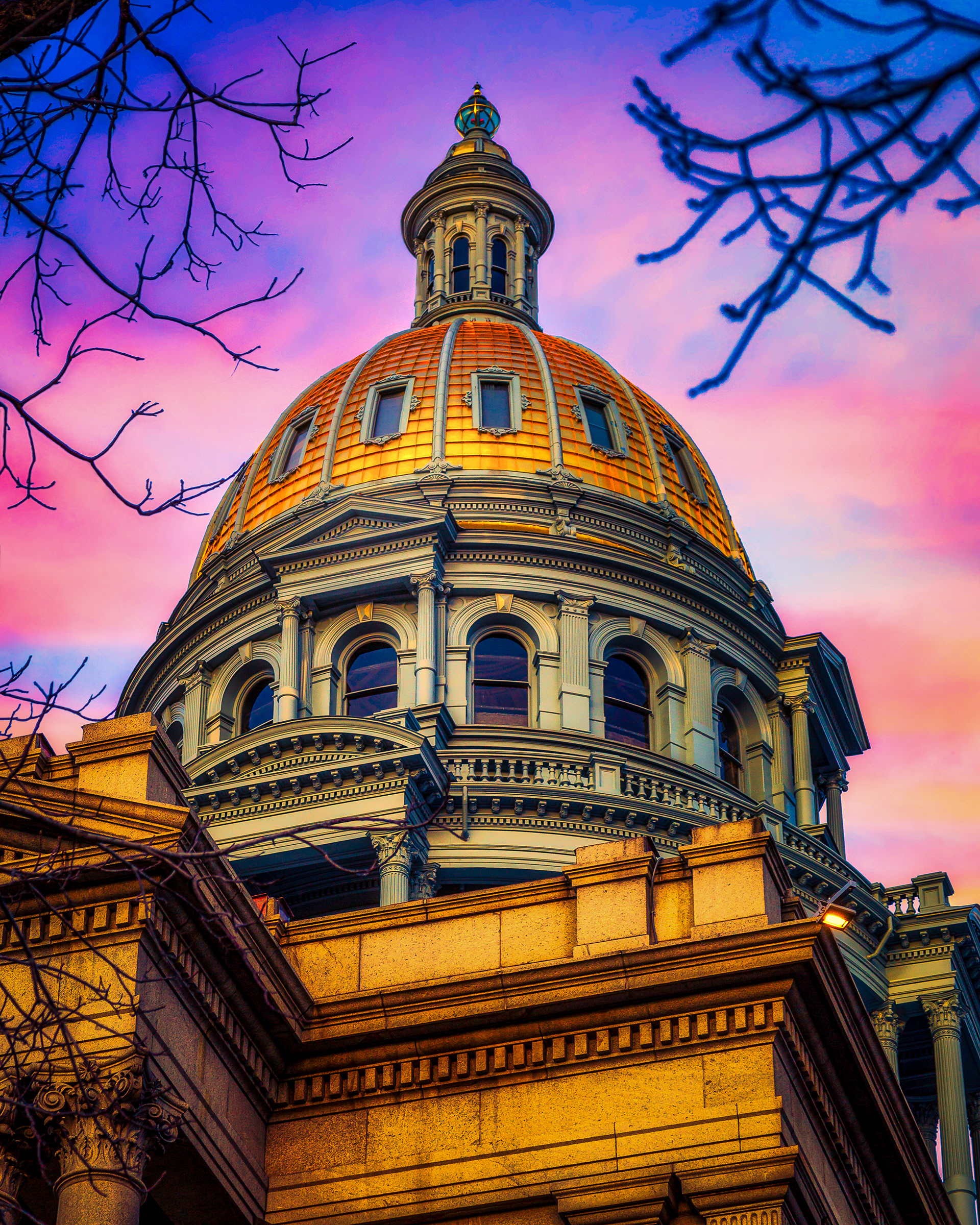 State Capitol Dome, Denver, CO