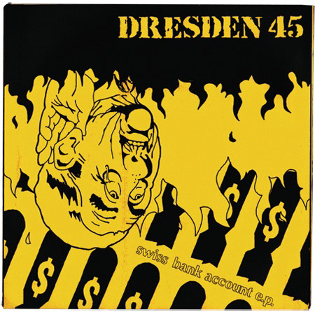 1988.  “Swiss Bank Account” 7" EP: Released on Jackleg Records,