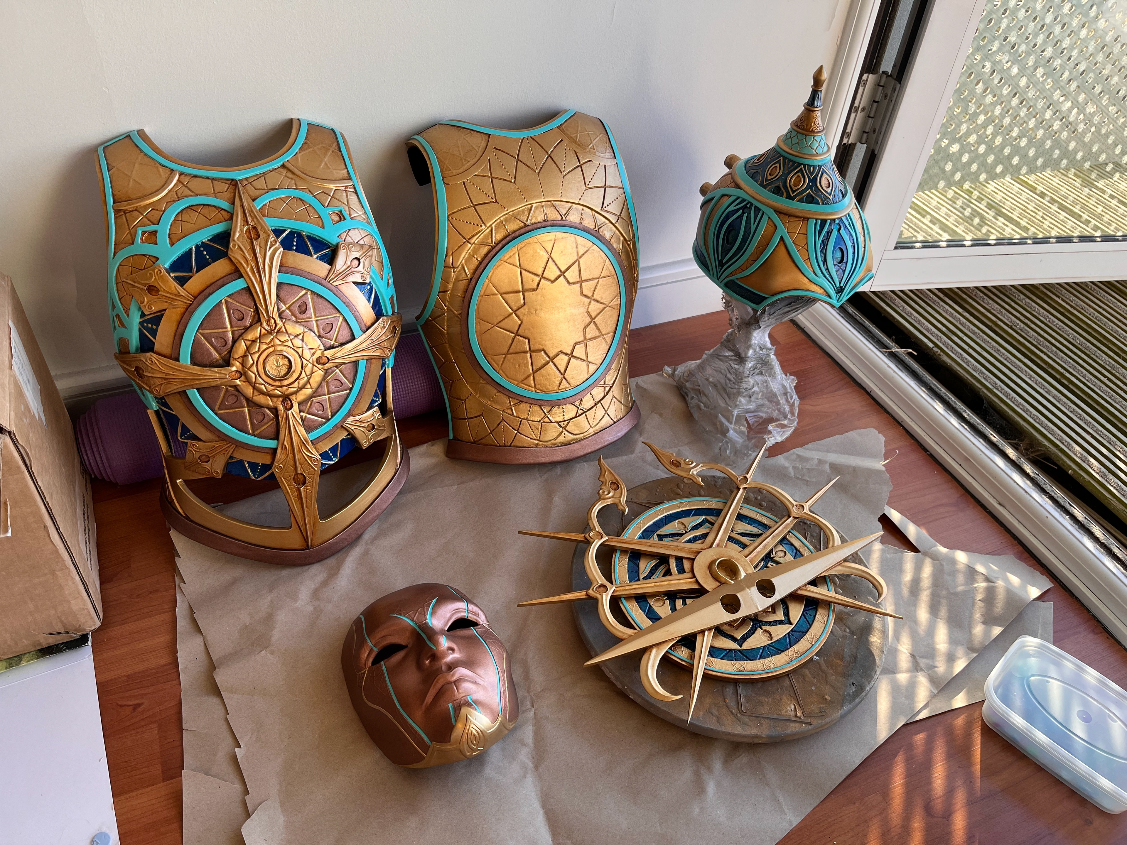 Process - Painting