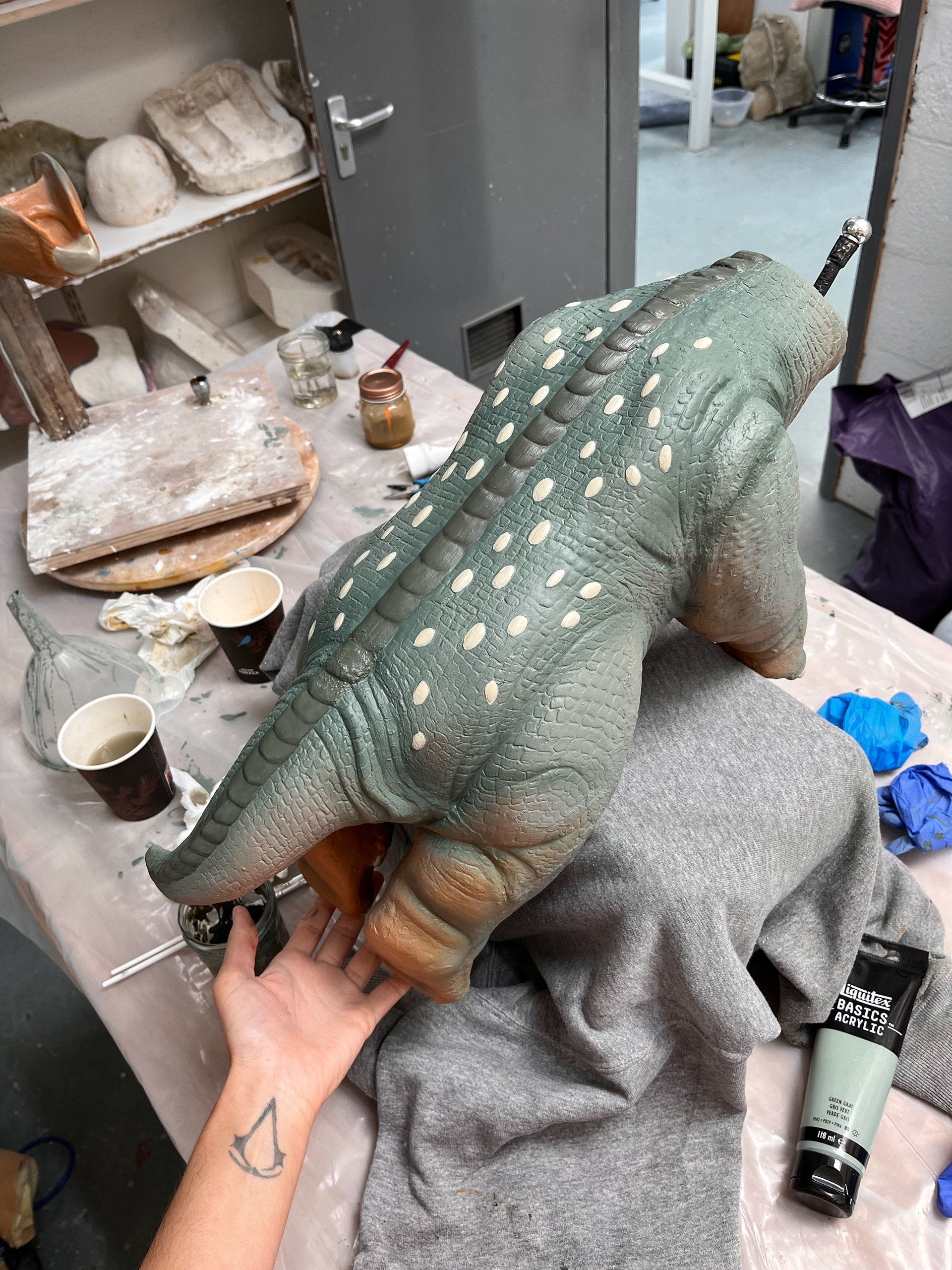 Process - Painting Body