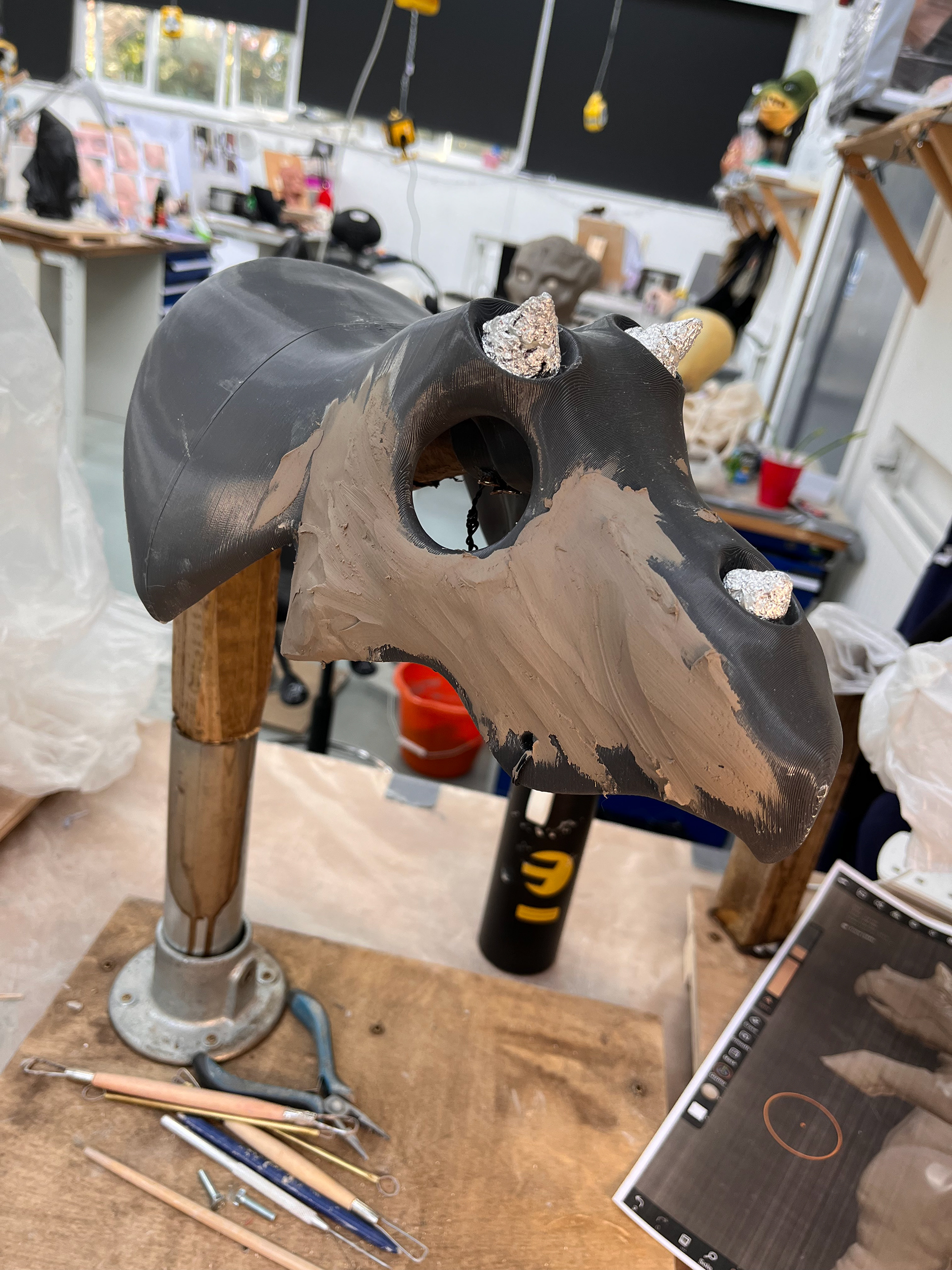 Process - Sculpting onto Armature