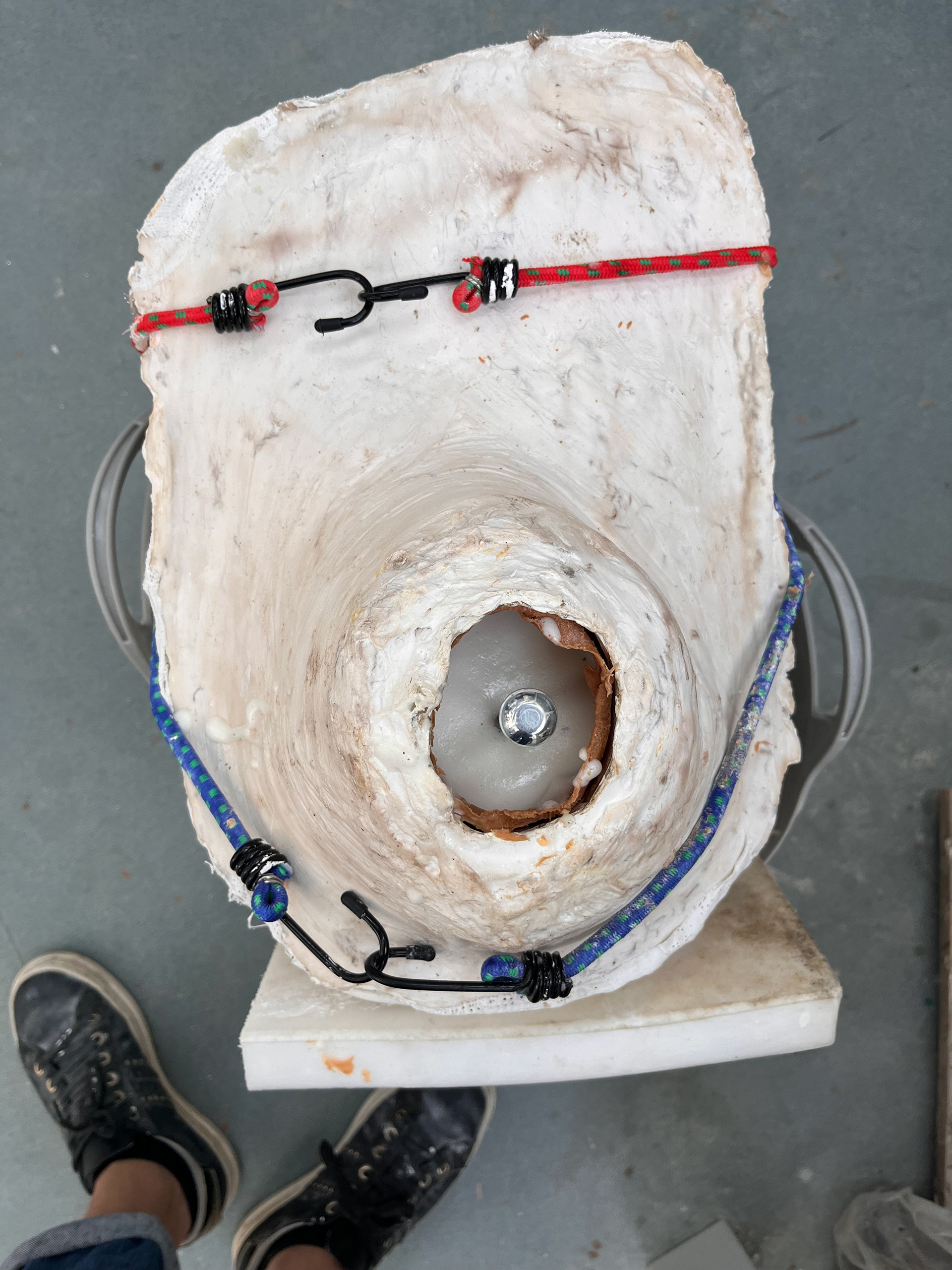 Process - Casting Body + Poly Foam Fill