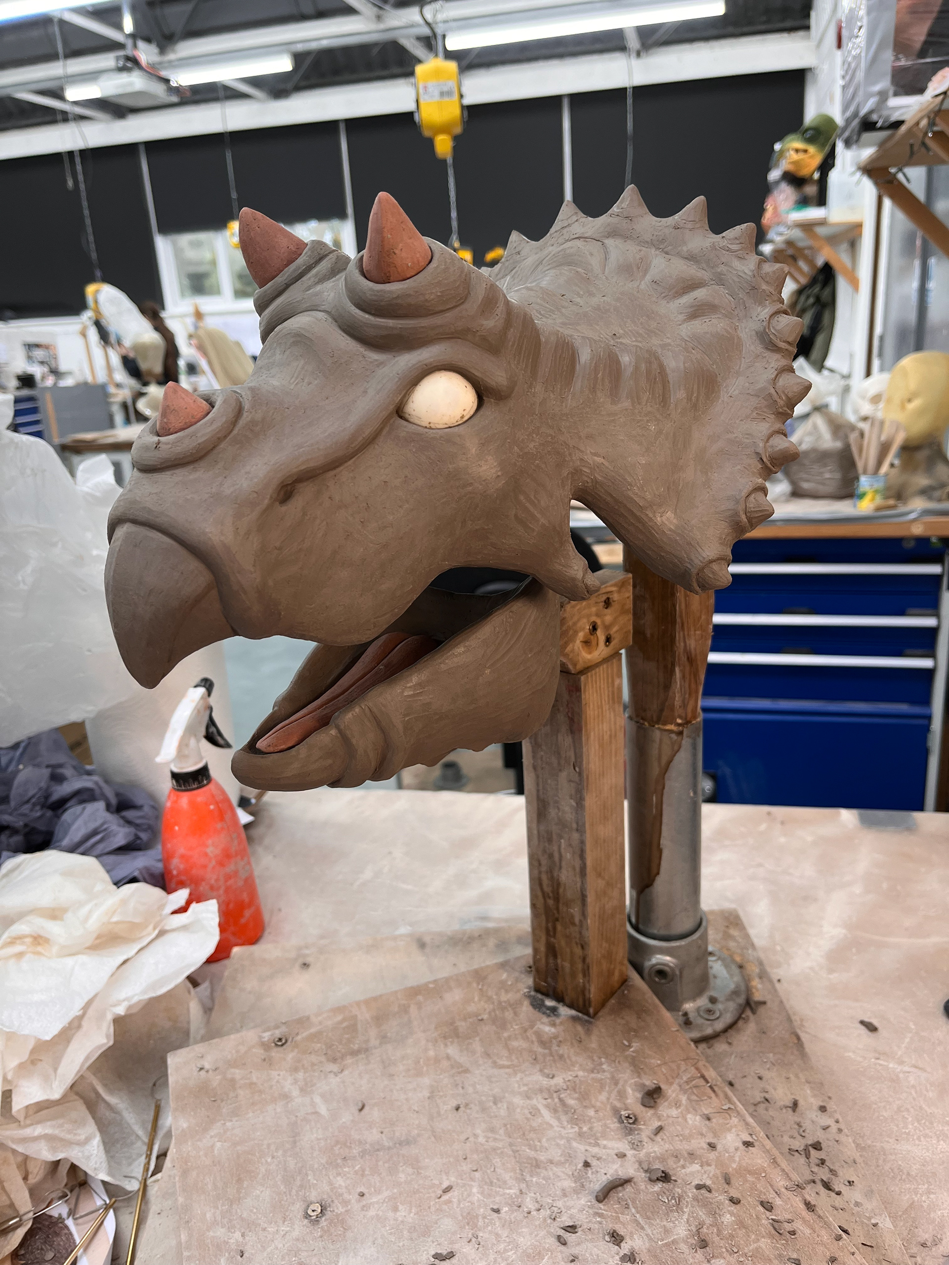 Process - Sculpting Head