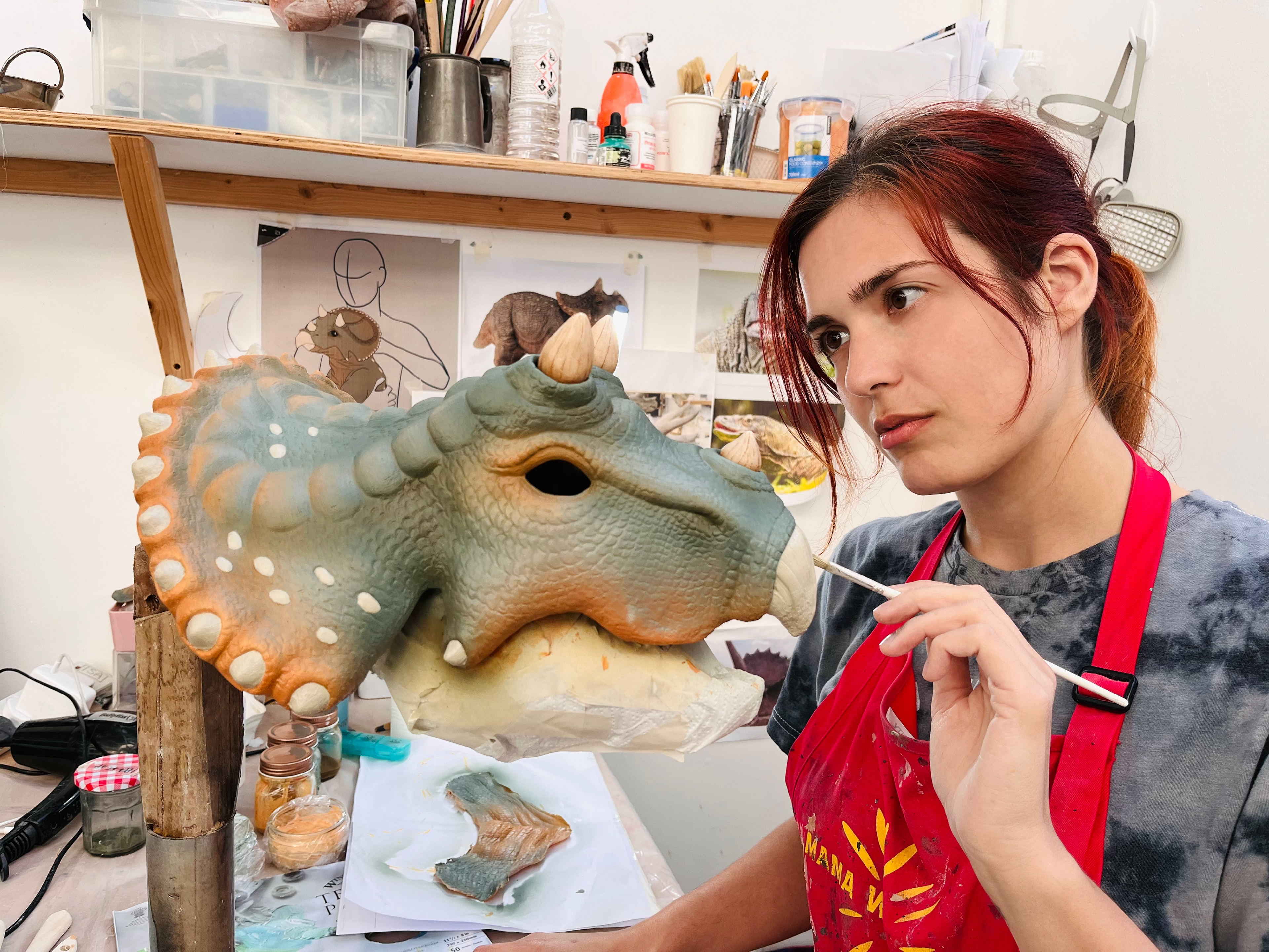 Process - Painting Head