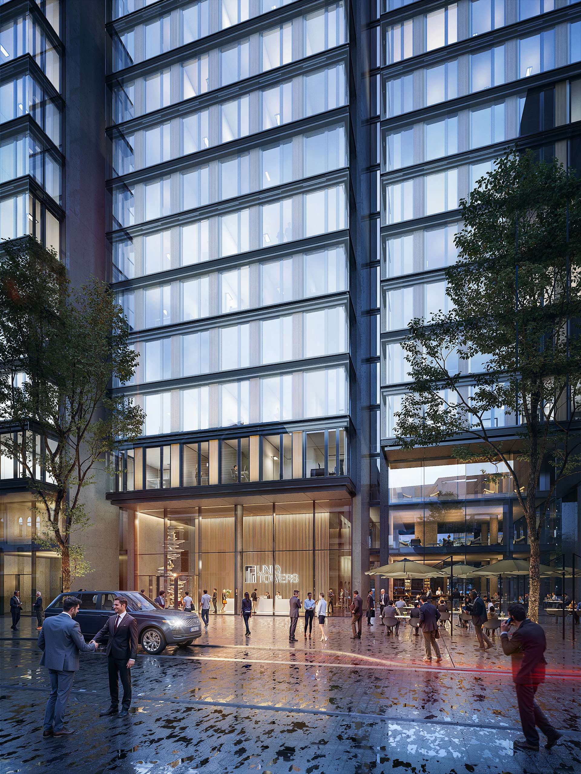 UNIQ TOWERS DÜSSELDORF  /  © CHRISTOPH INGENHOVEN