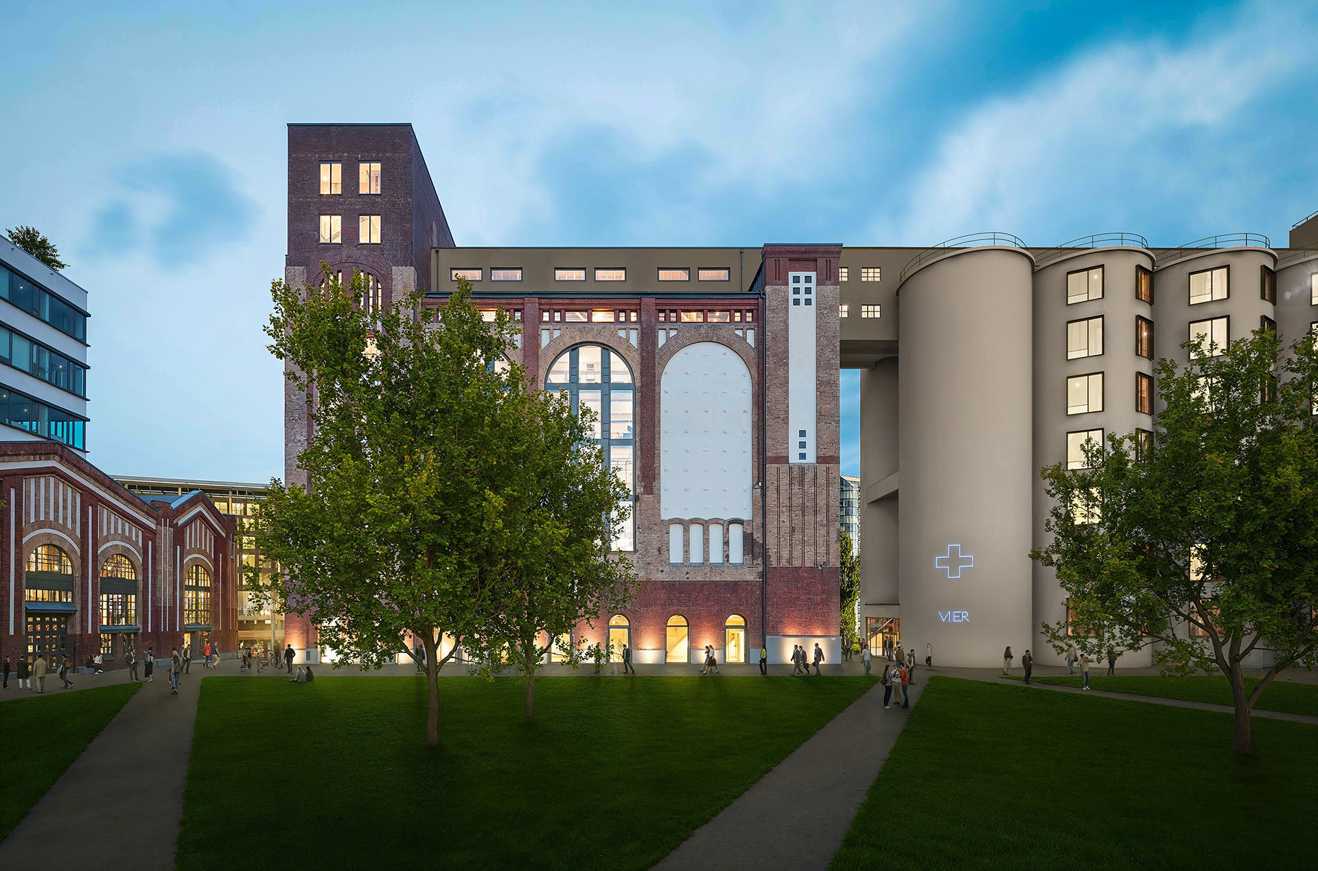 PLANGE MÜHLE CAMPUS DÜSSELDORF  /  © CHRISTOPH INGENHOVEN