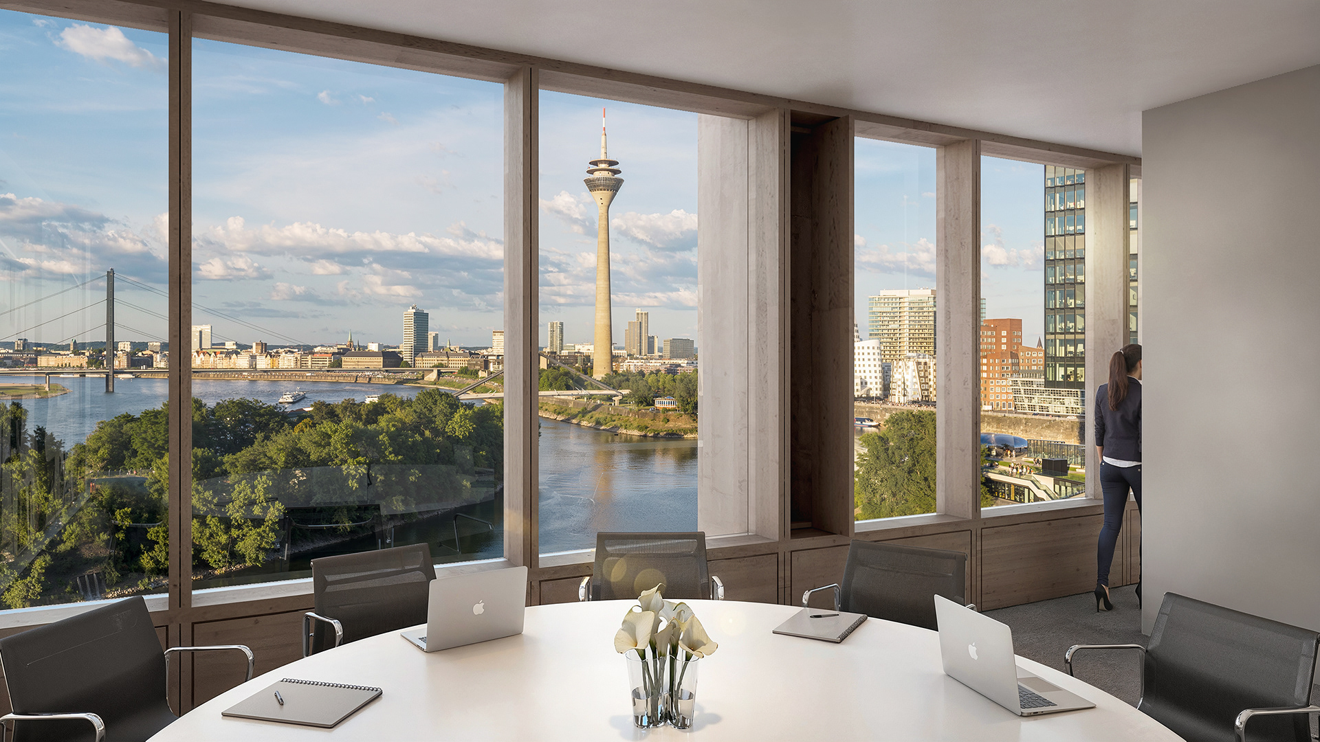 PIER ONE DÜSSELDORF  /  © CHRISTOPH INGENHOVEN