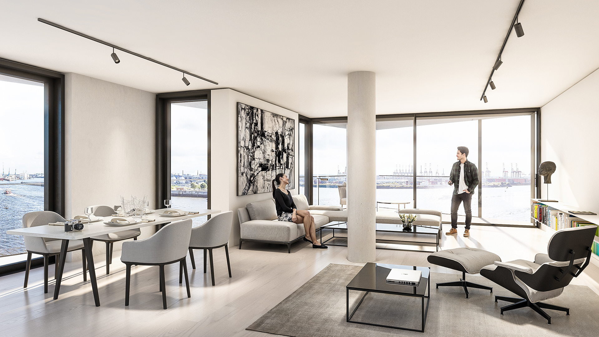 STRANDKAI HAMBURG  /  © CHRISTOPH INGENHOVEN