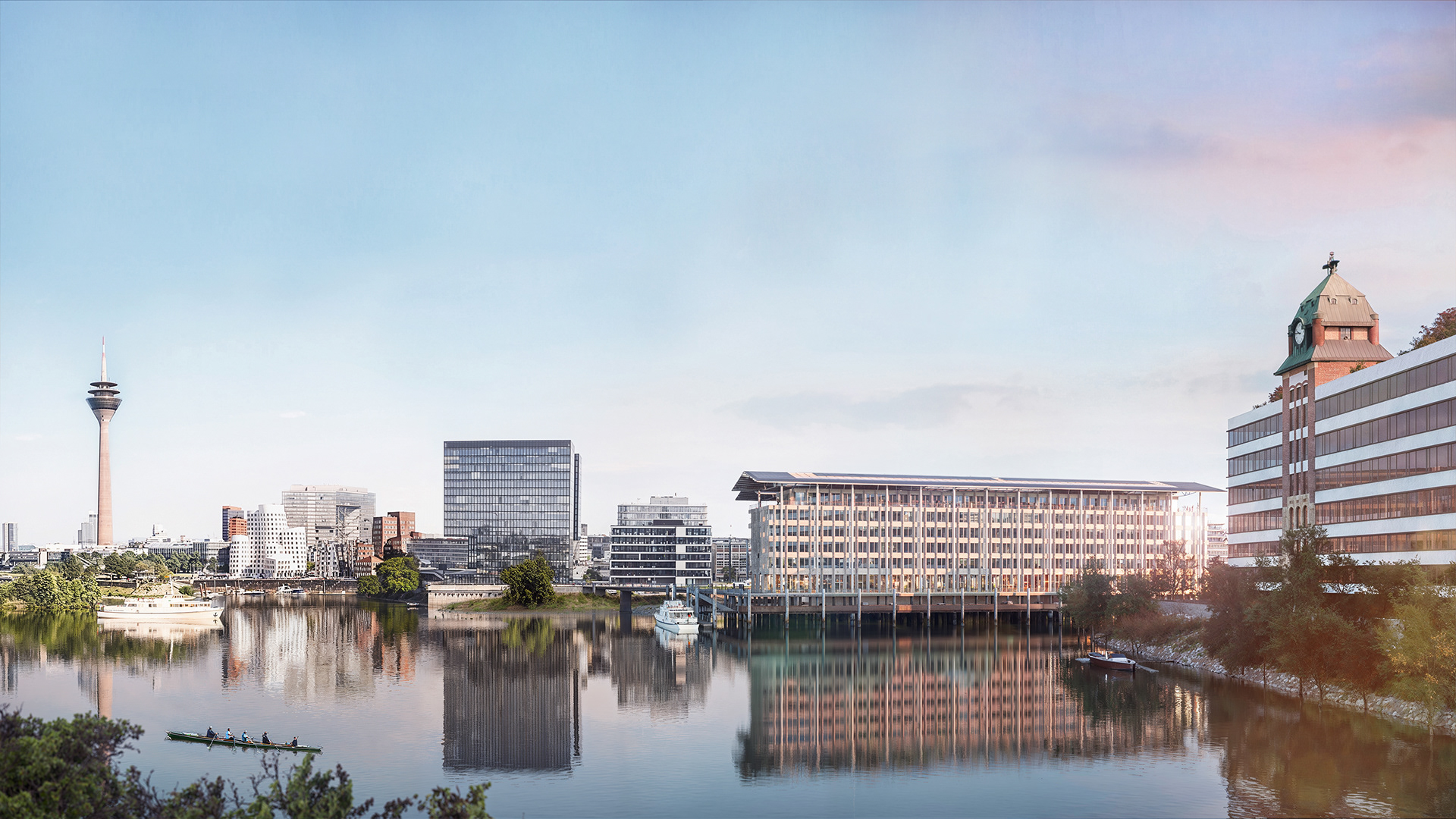 PIER ONE DÜSSELDORF  /  © CHRISTOPH INGENHOVEN