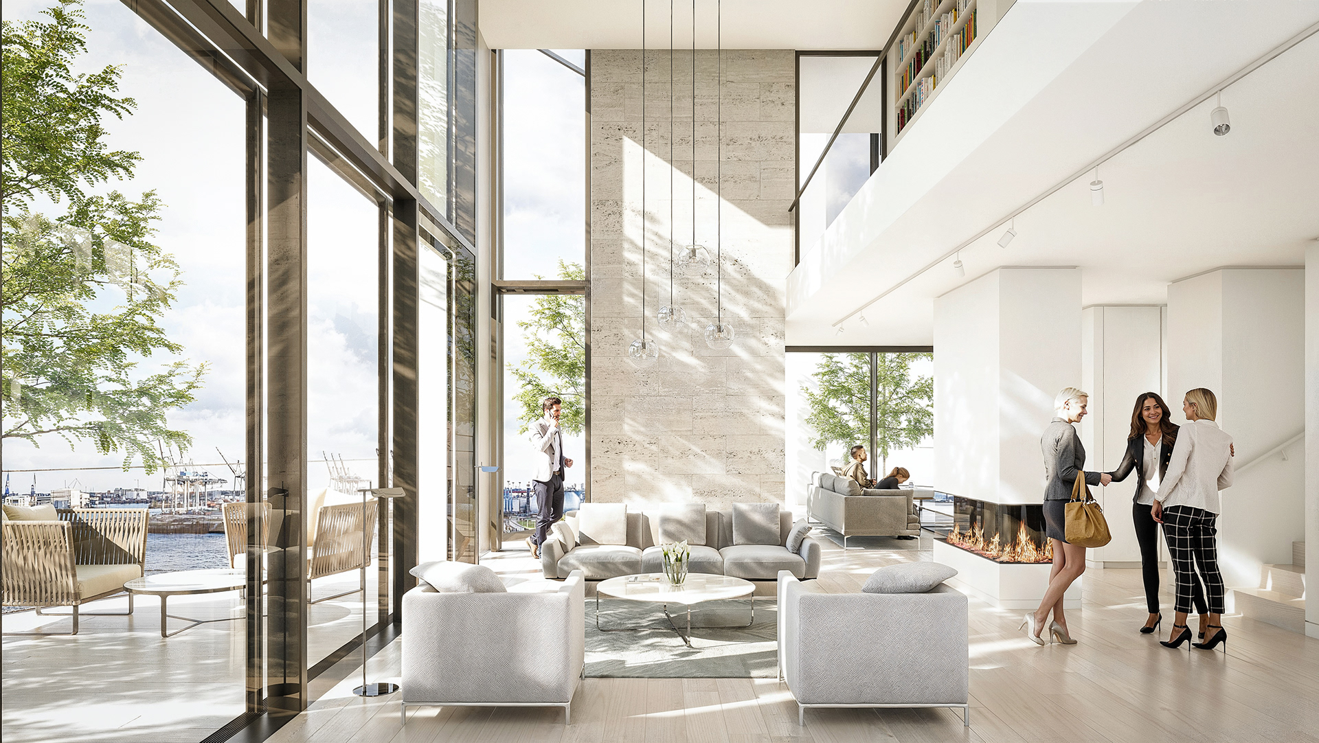 STRANDKAI HAMBURG  /  © CHRISTOPH INGENHOVEN