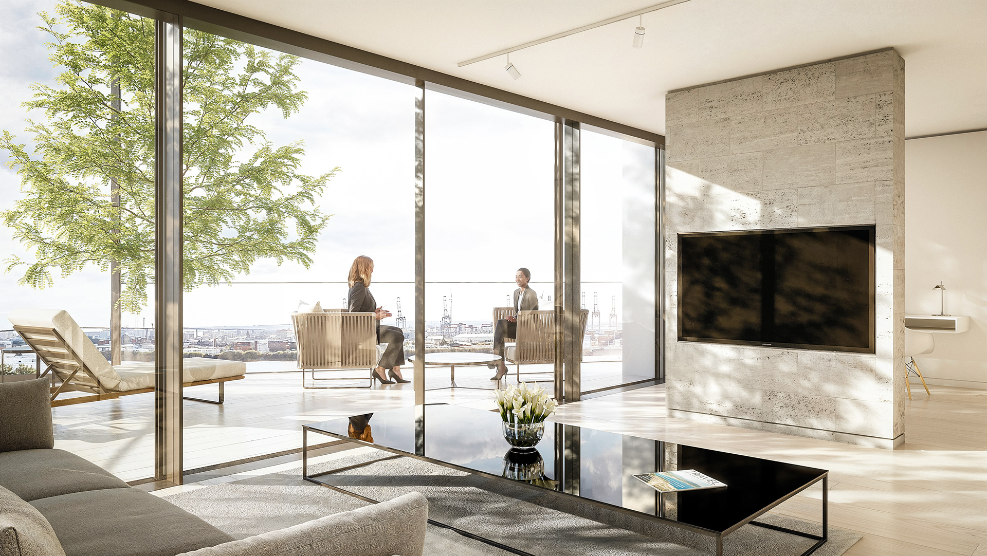 STRANDKAI HAMBURG  /  © CHRISTOPH INGENHOVEN