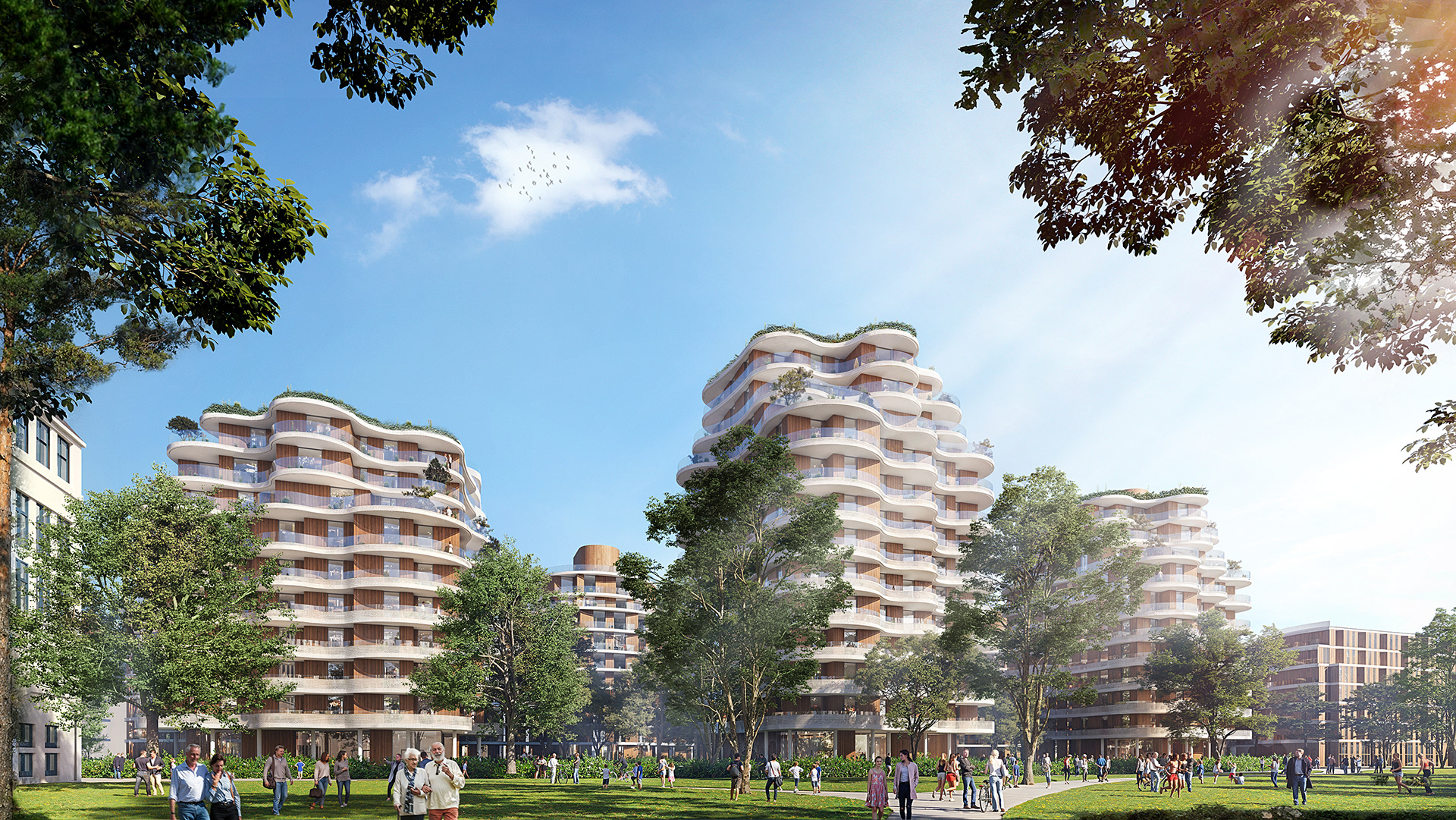 AM OBERWIESENFELD MUNICH  /  © CHRISTOPH INGENHOVEN