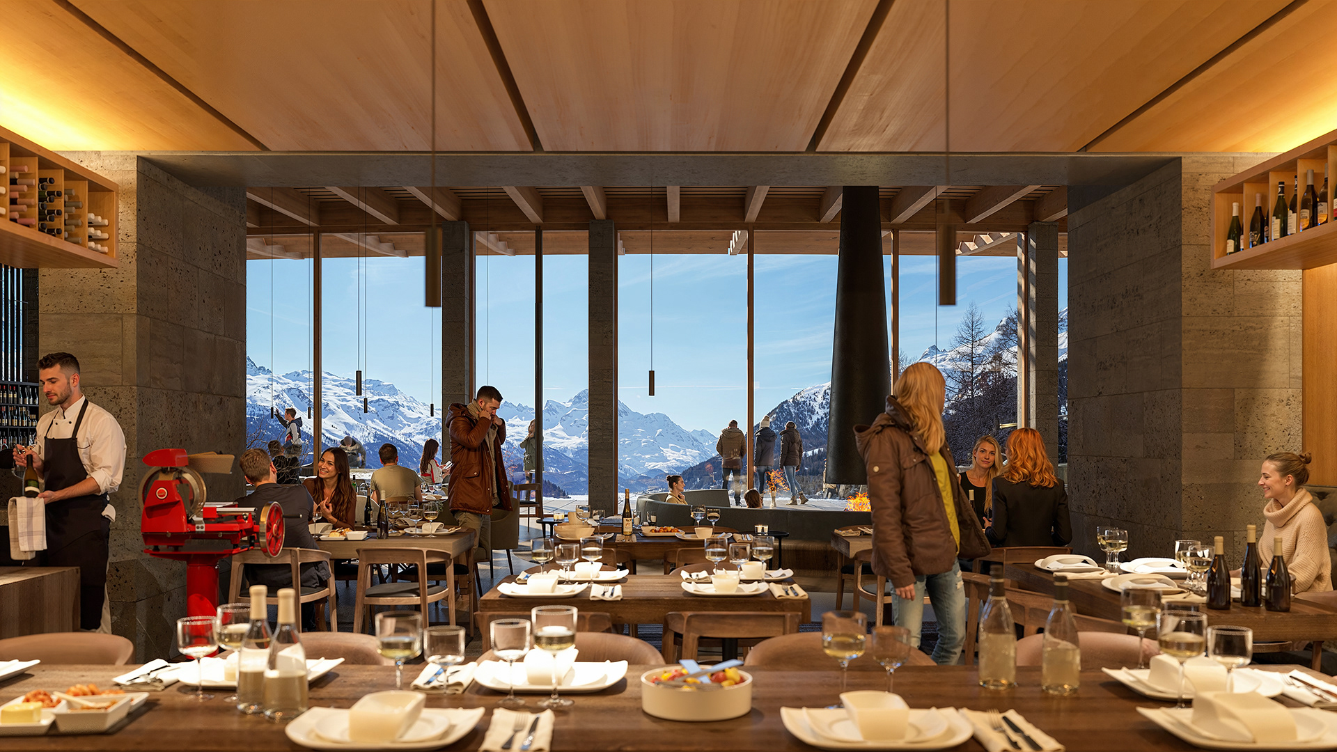 SUVRETTA HOTEL ST. MORITZ  /  © CHRISTOPH INGENHOVEN