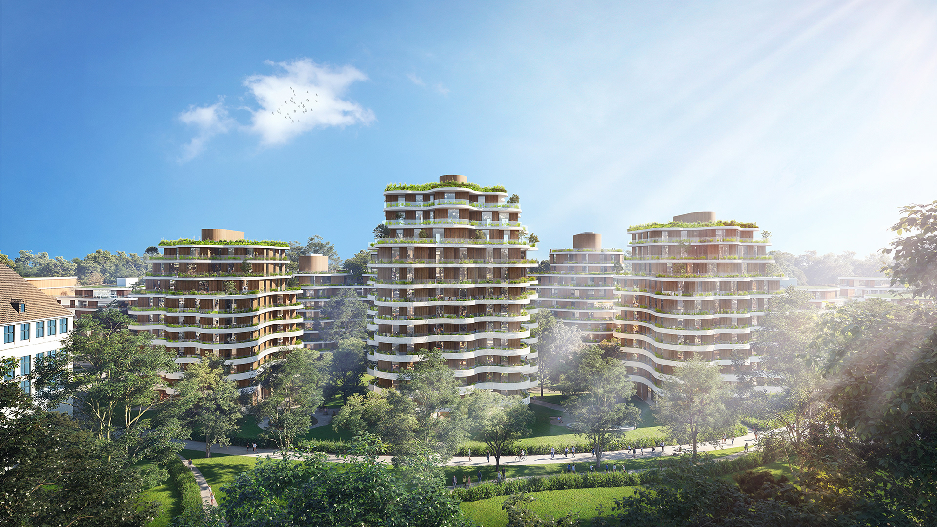 AM OBERWIESENFELD MUNICH  /  © CHRISTOPH INGENHOVEN