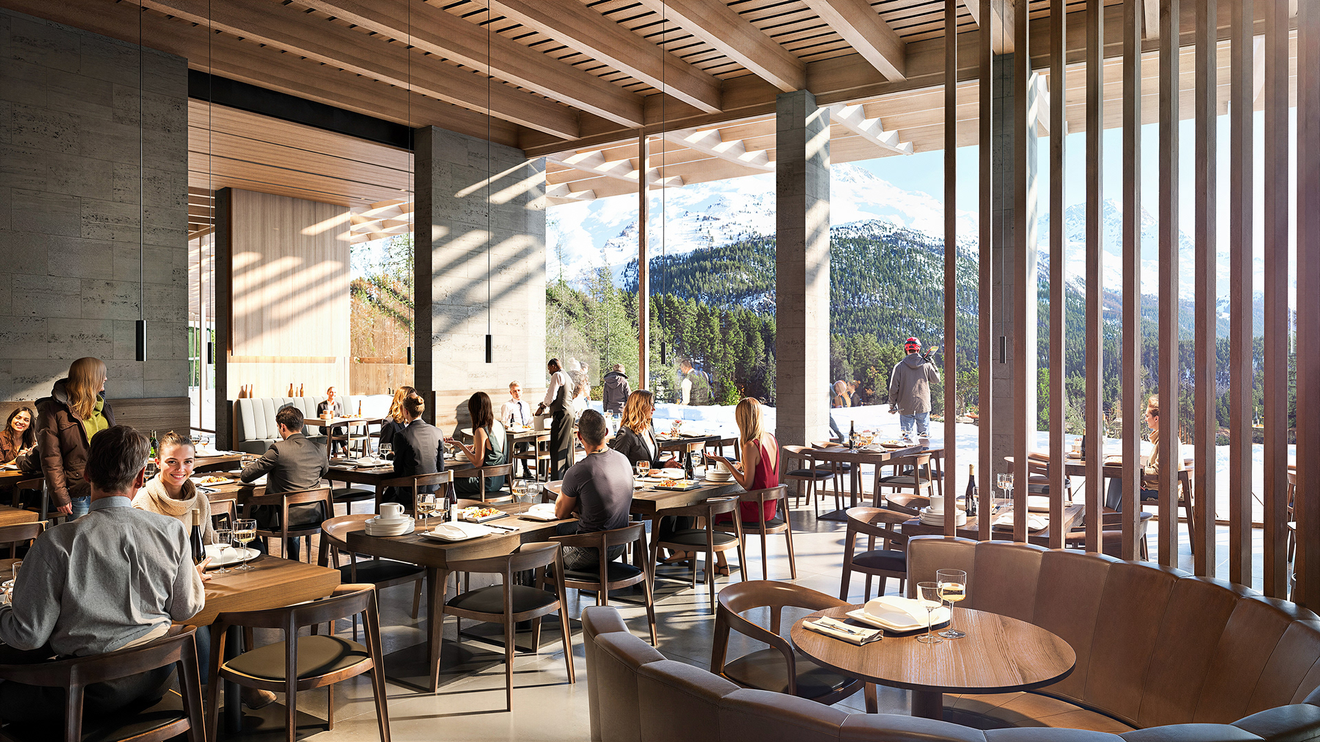 SUVRETTA HOTEL ST. MORITZ  /  © CHRISTOPH INGENHOVEN