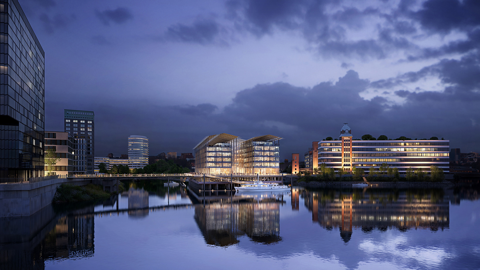 PIER ONE DÜSSELDORF  /  © CHRISTOPH INGENHOVEN