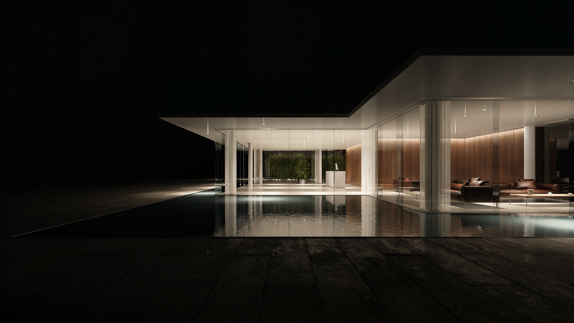 WOHNEN AM RHEINTURM DÜSSELDORF  /  © CHRISTOPH INGENHOVEN