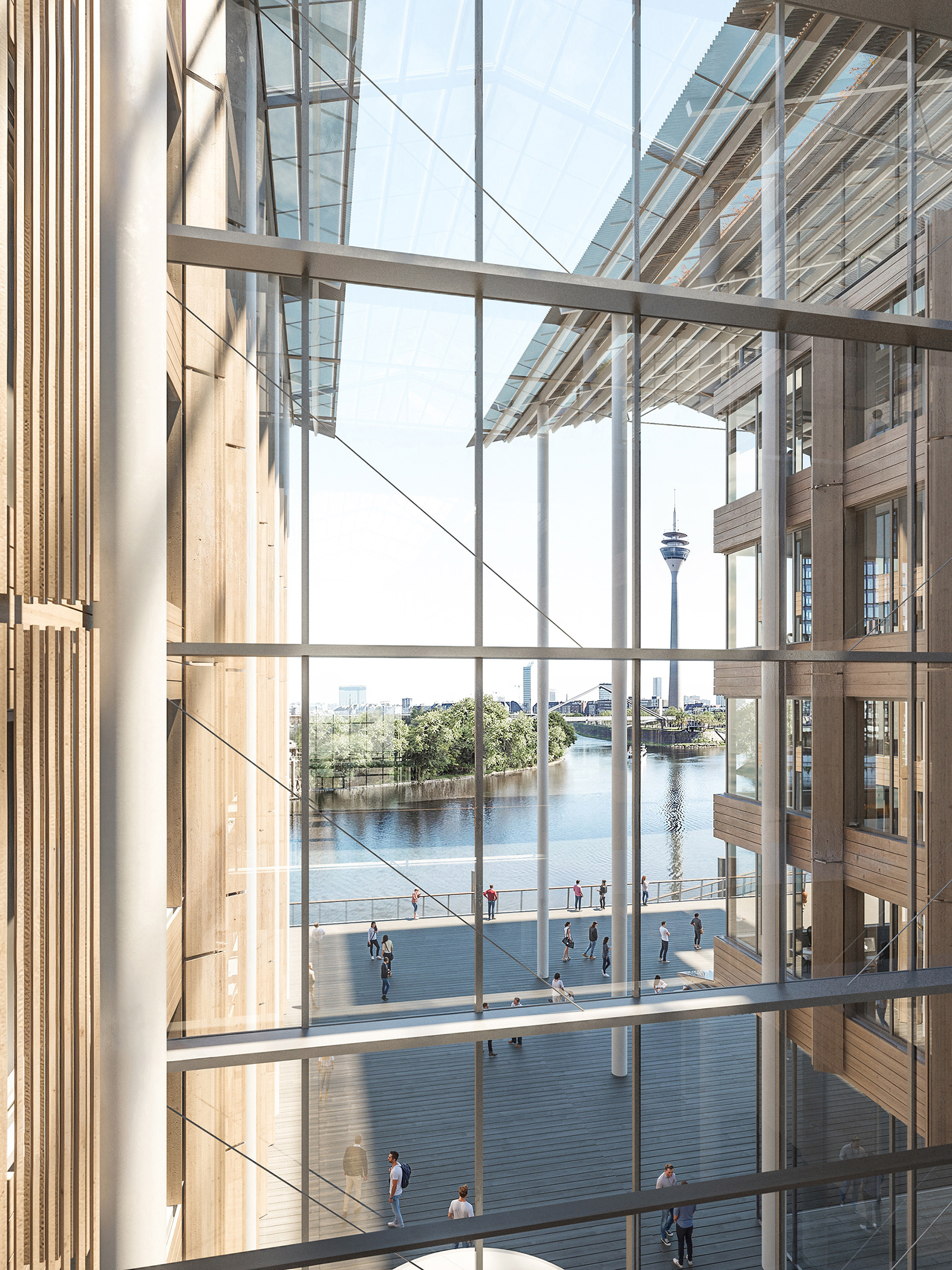 PIER ONE DÜSSELDORF  /  © CHRISTOPH INGENHOVEN