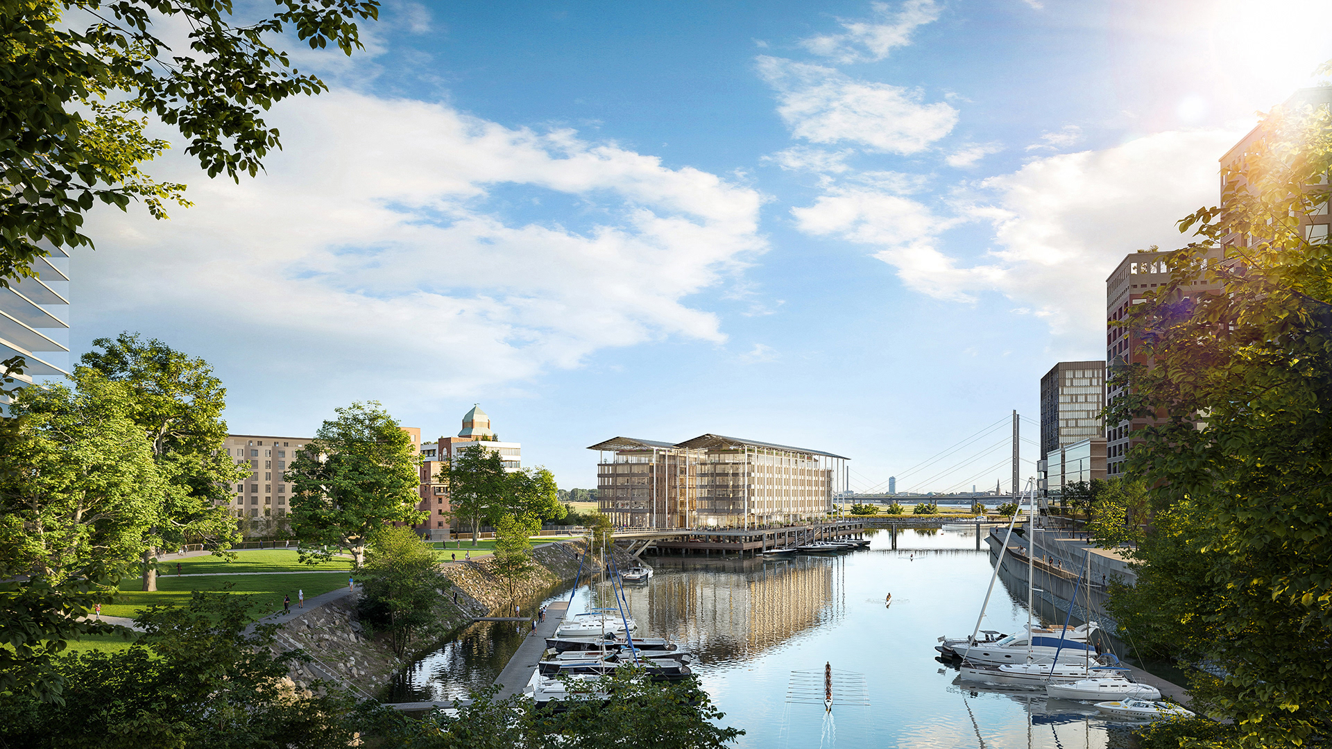 PIER ONE DÜSSELDORF  /  © CHRISTOPH INGENHOVEN