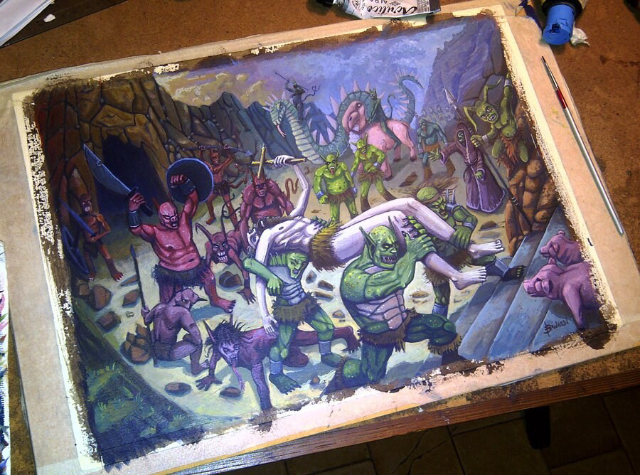 Practice: The torment of Saint Anthony