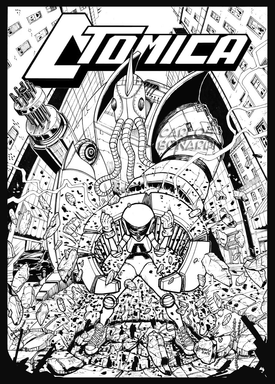 Atómica - Comic from Chile