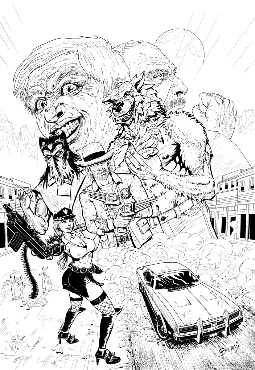 Pin up for Lobizón - Argentain comic