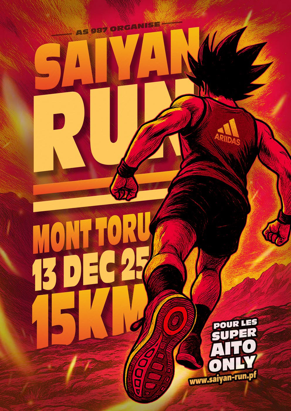 SAIYAN RUN #FICTIF