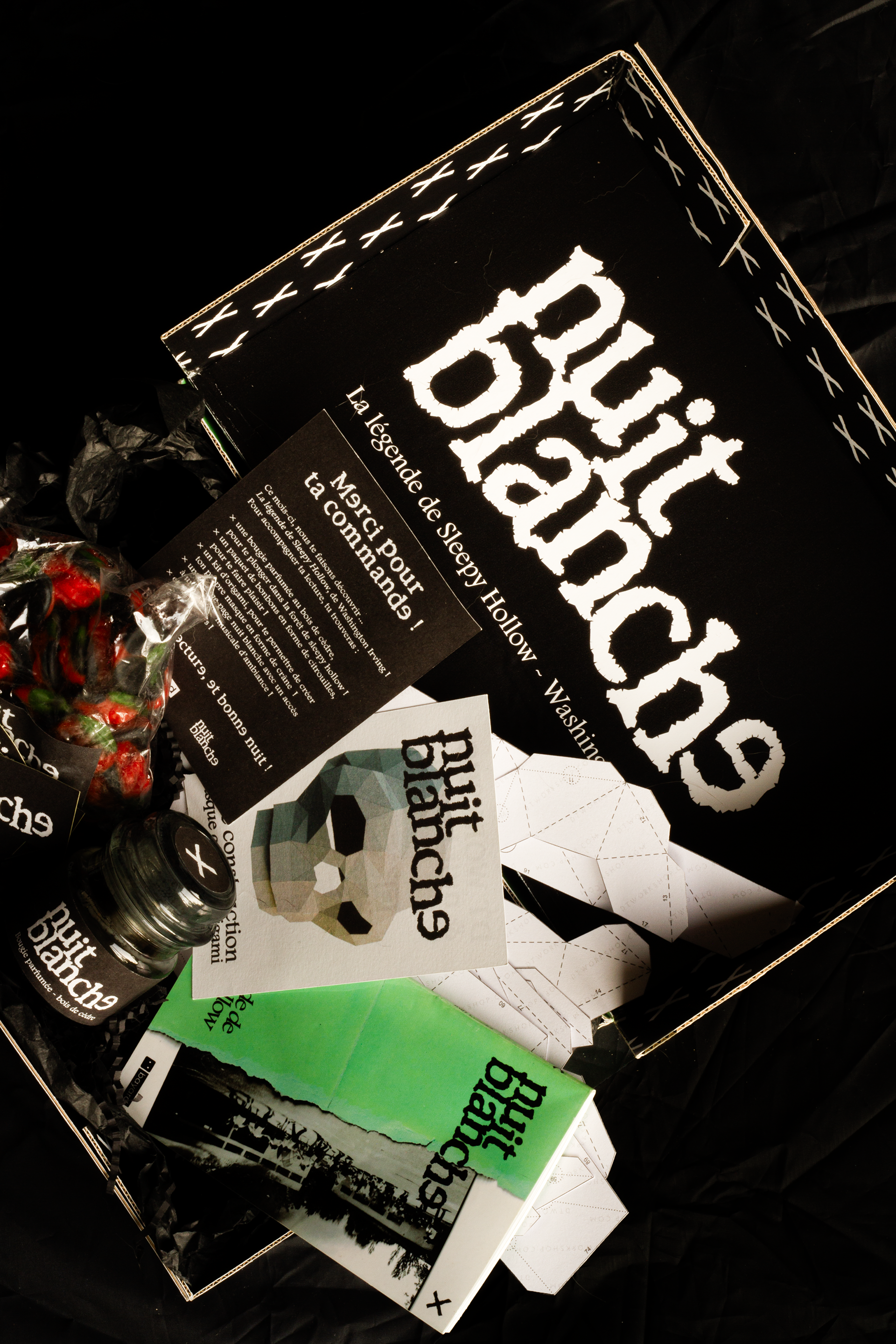 Box fictive du livre Sleepy Hollow de W.Irving