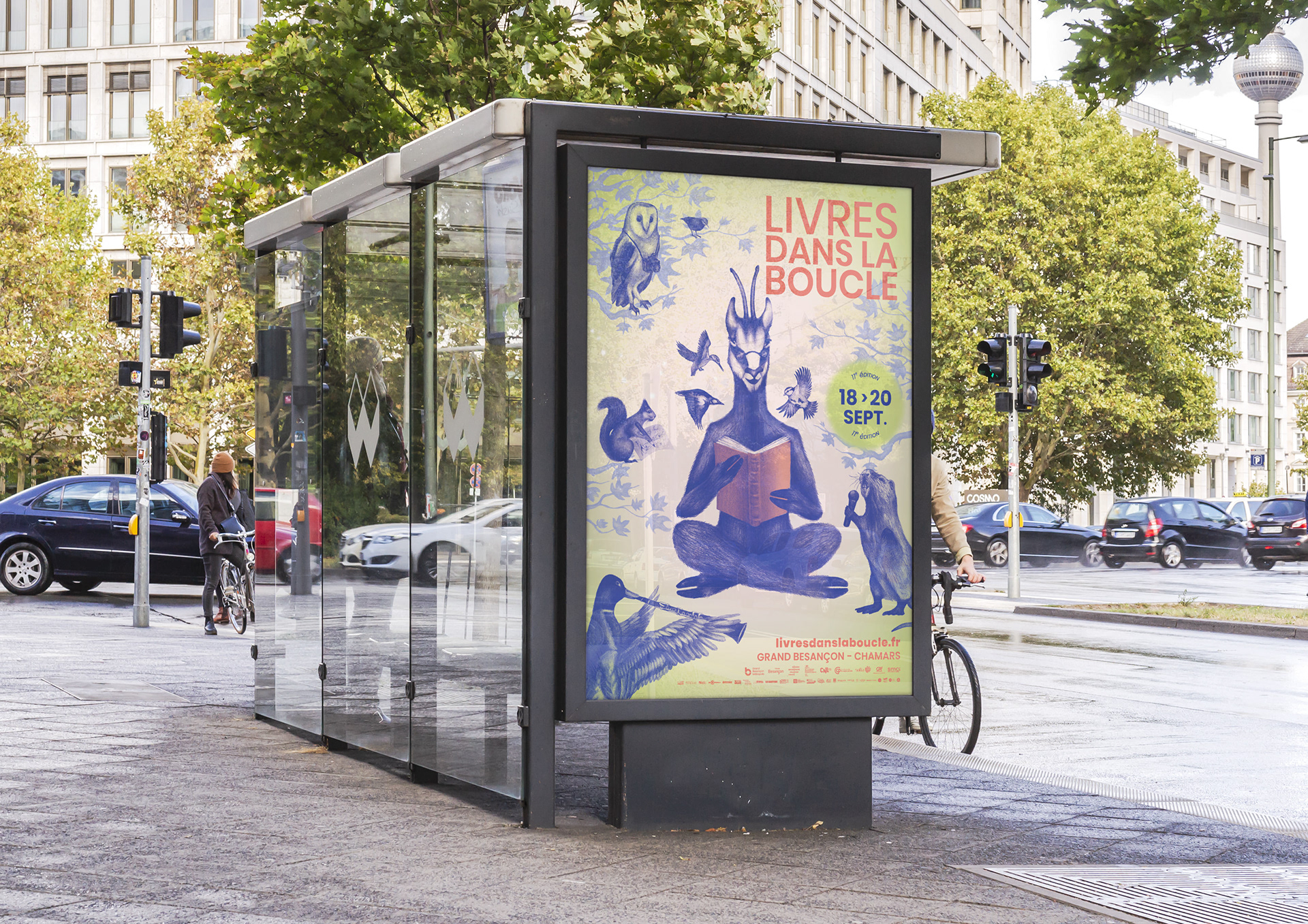 Mockup - Affichage abribus