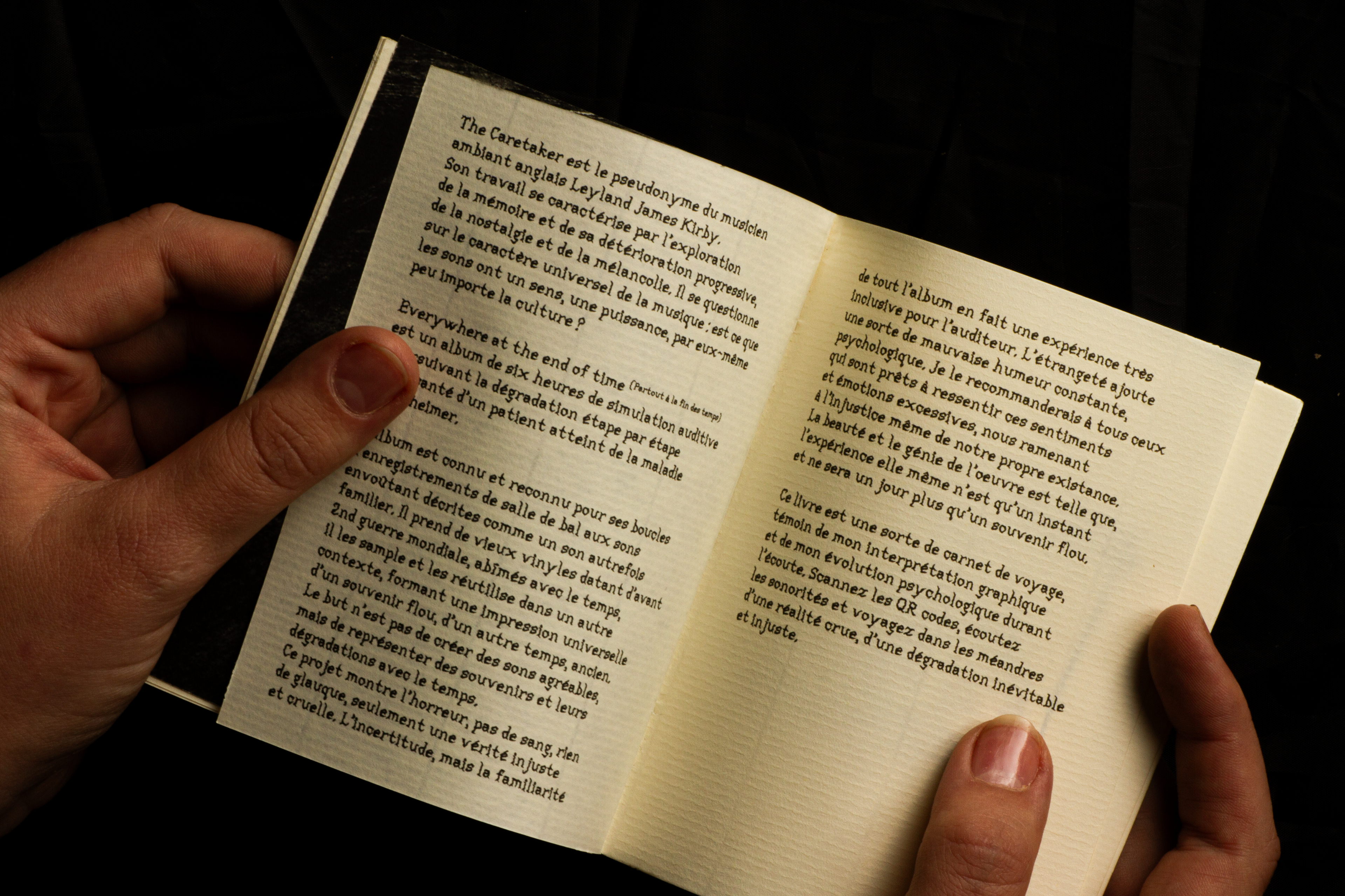 Double page de la micro-édition