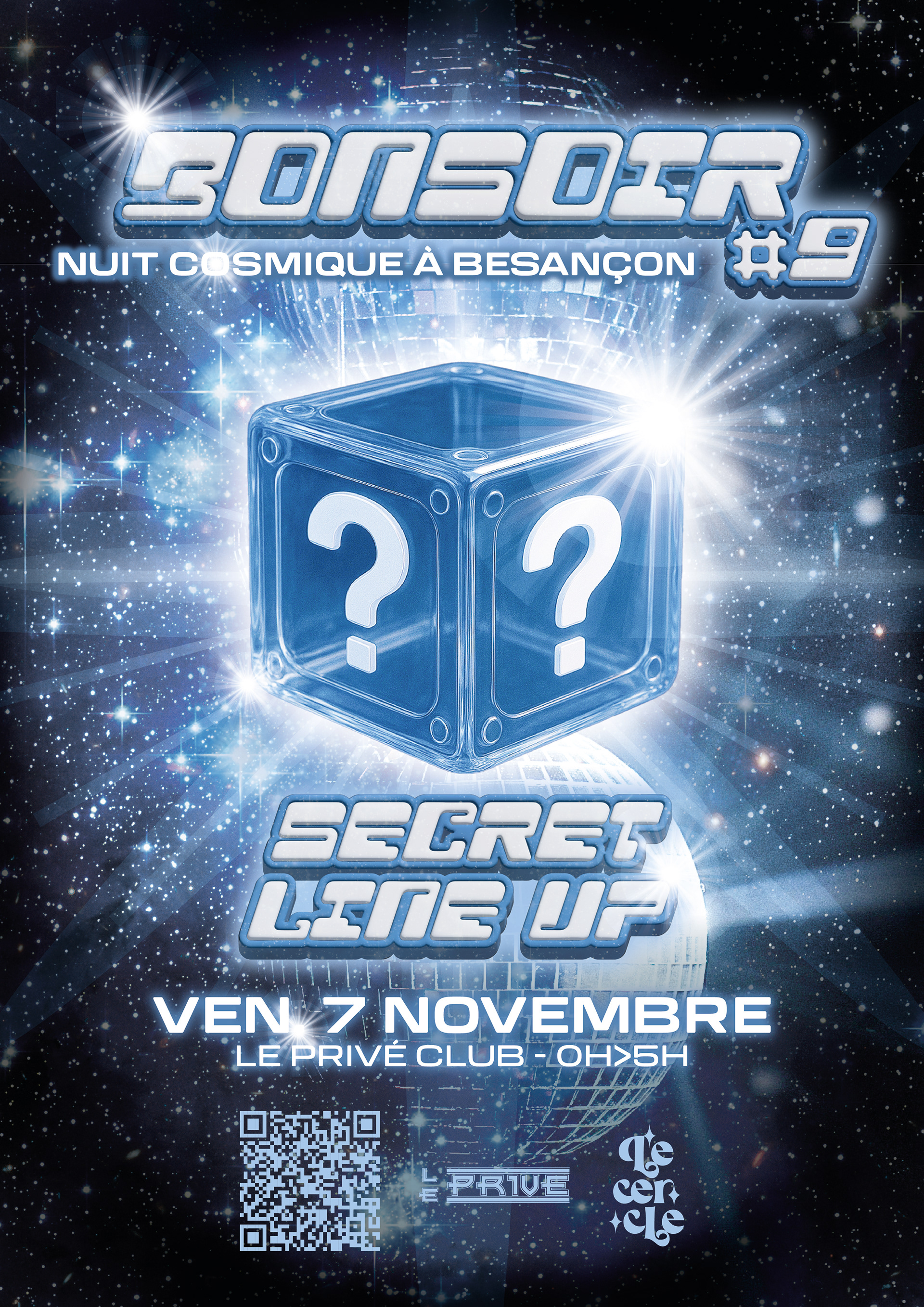 Proposition visuel soirée de rentrée associative LGBTQIA+ 2025