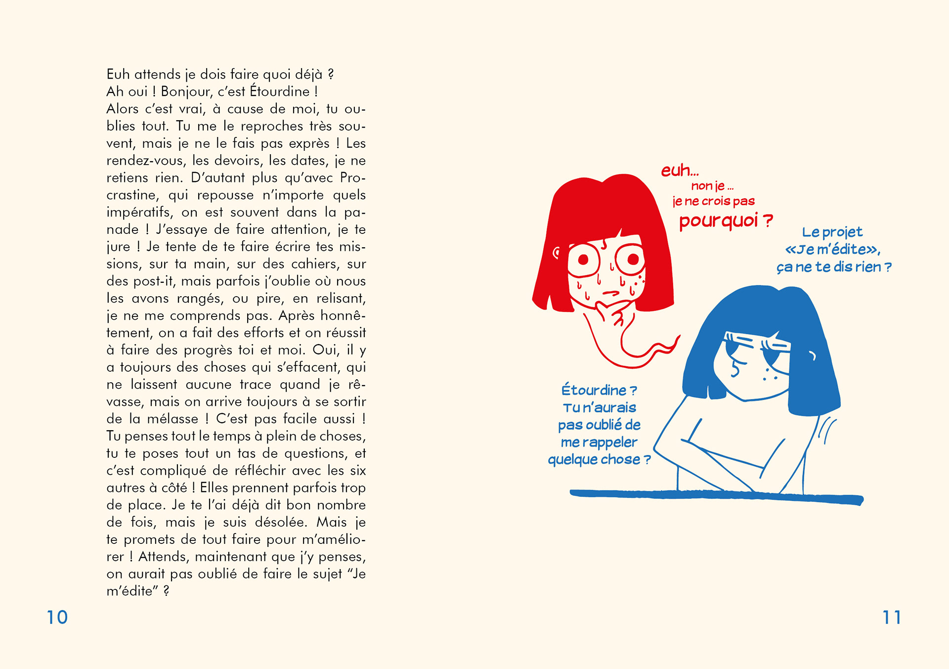 Double page au sein de la micro-édition