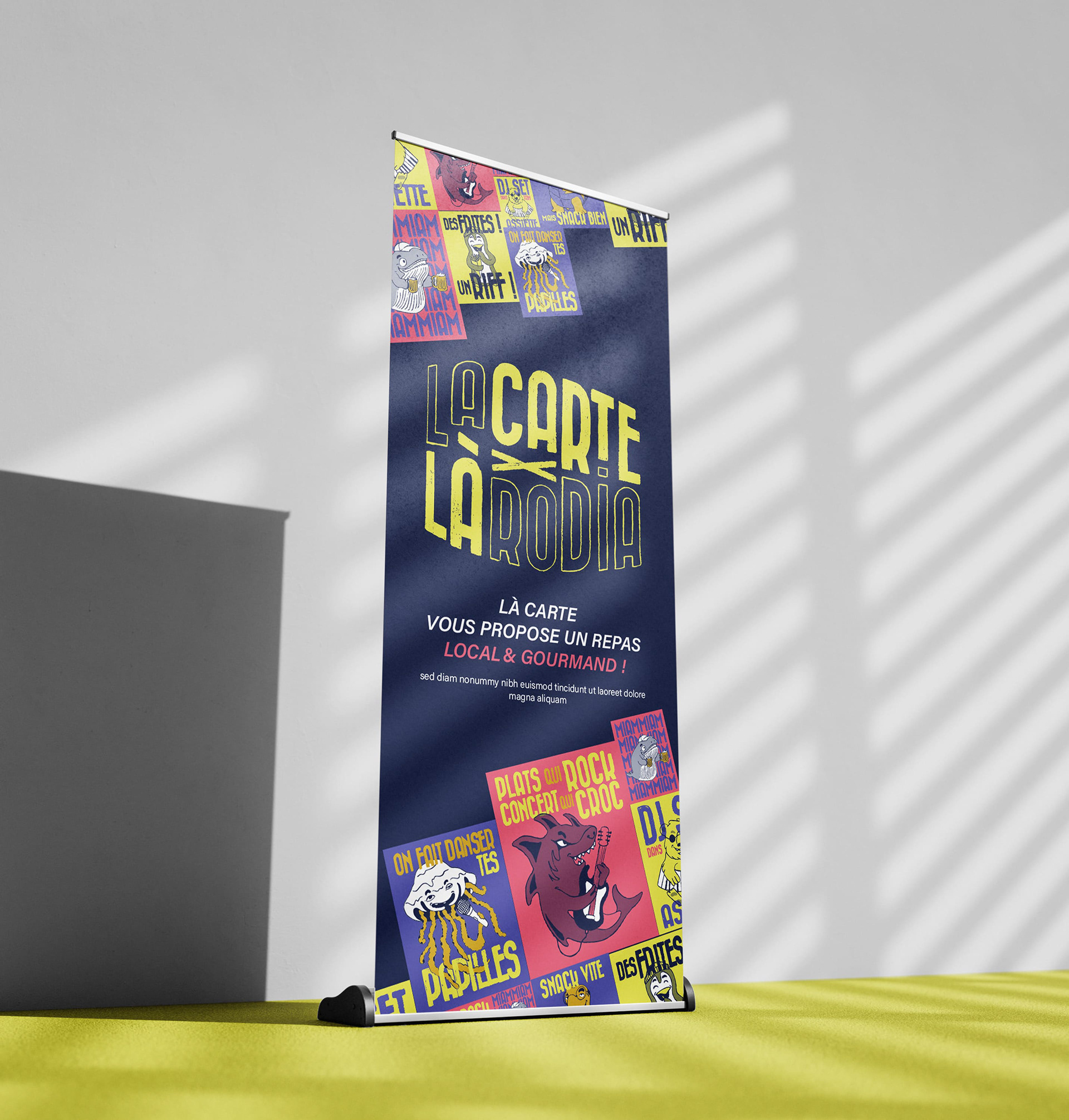 Mockup - Rollup identitaire générique