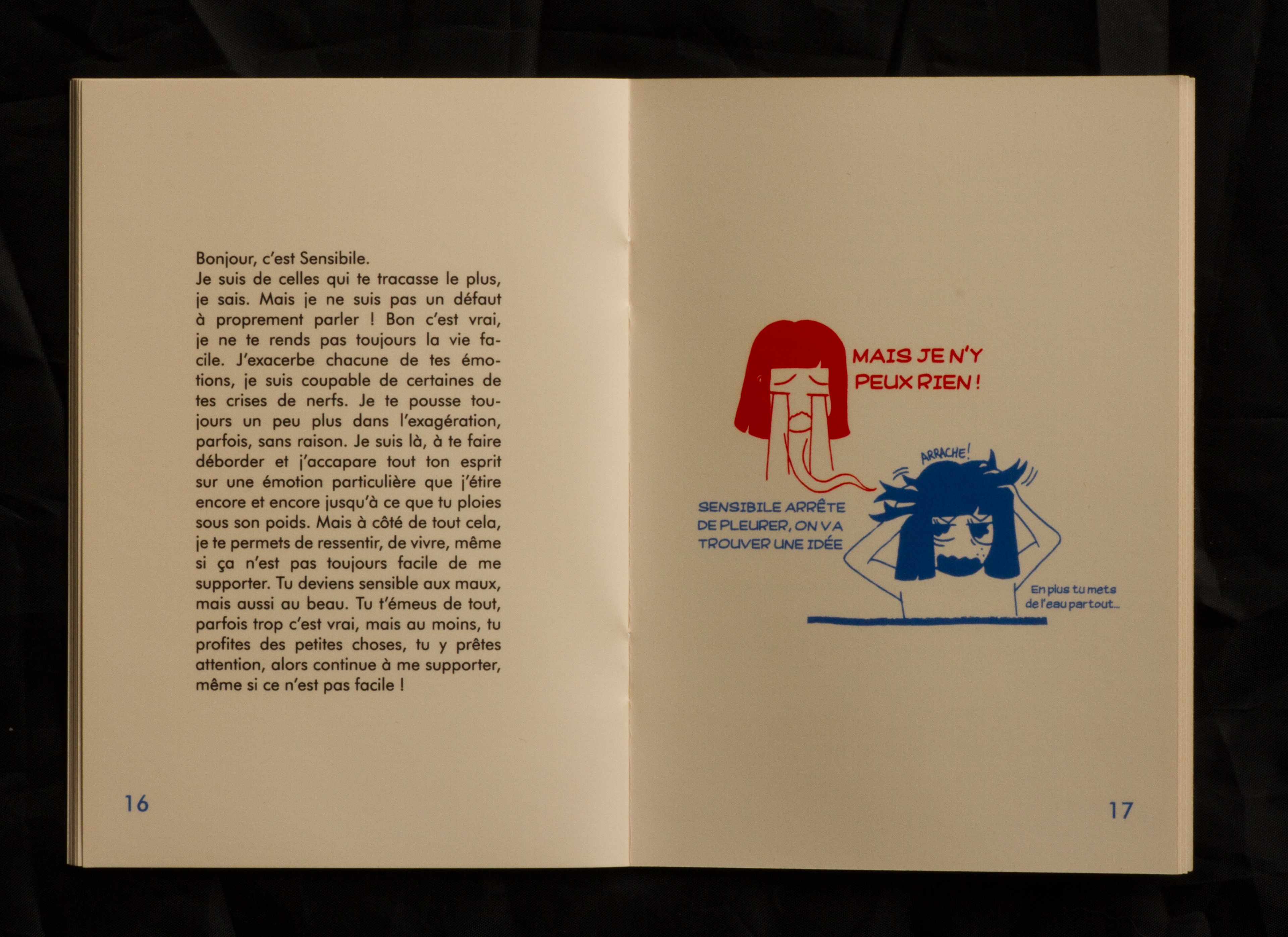 Double page au sein de la micro-édition