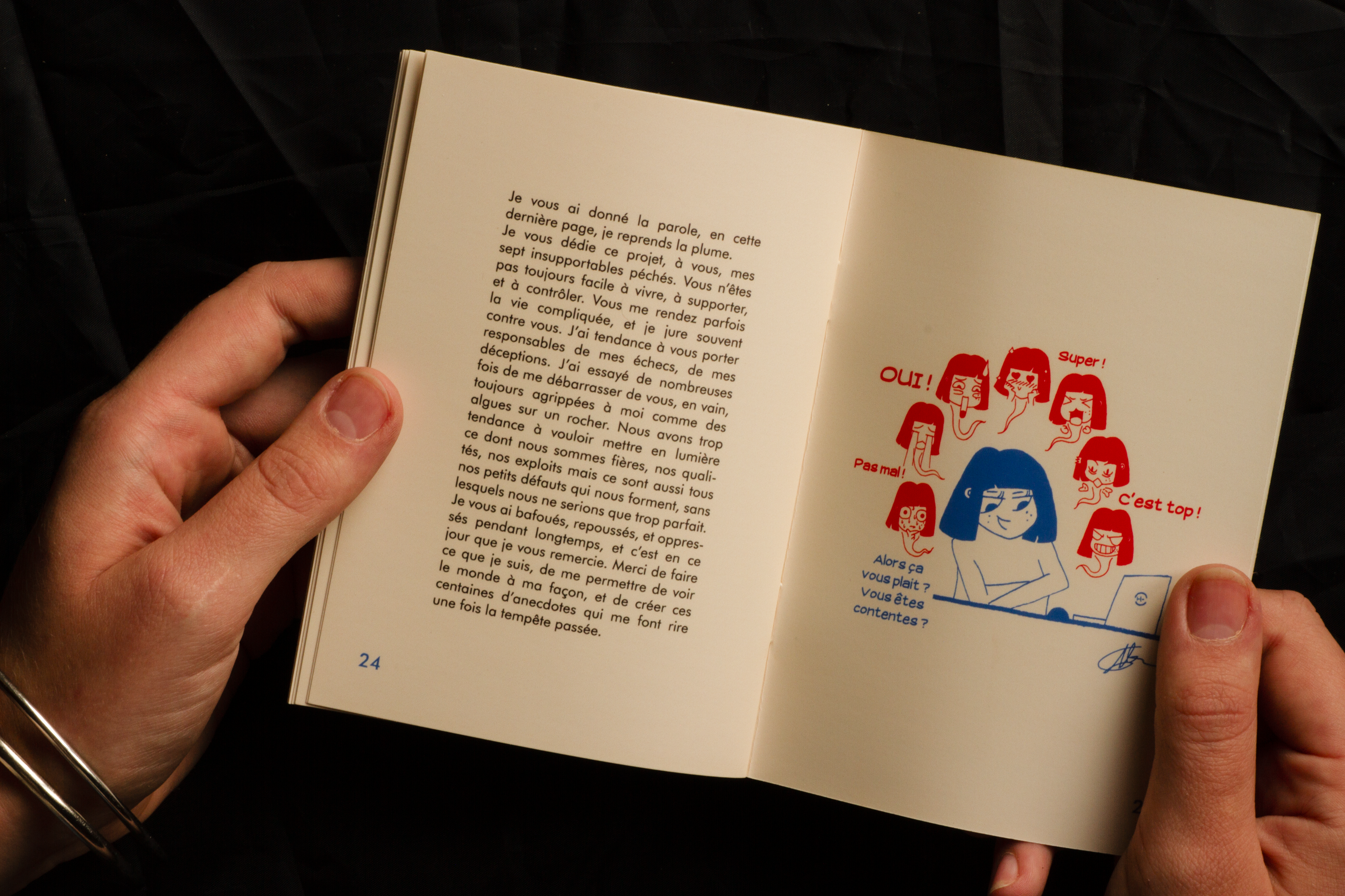 Double page au sein de la micro-édition