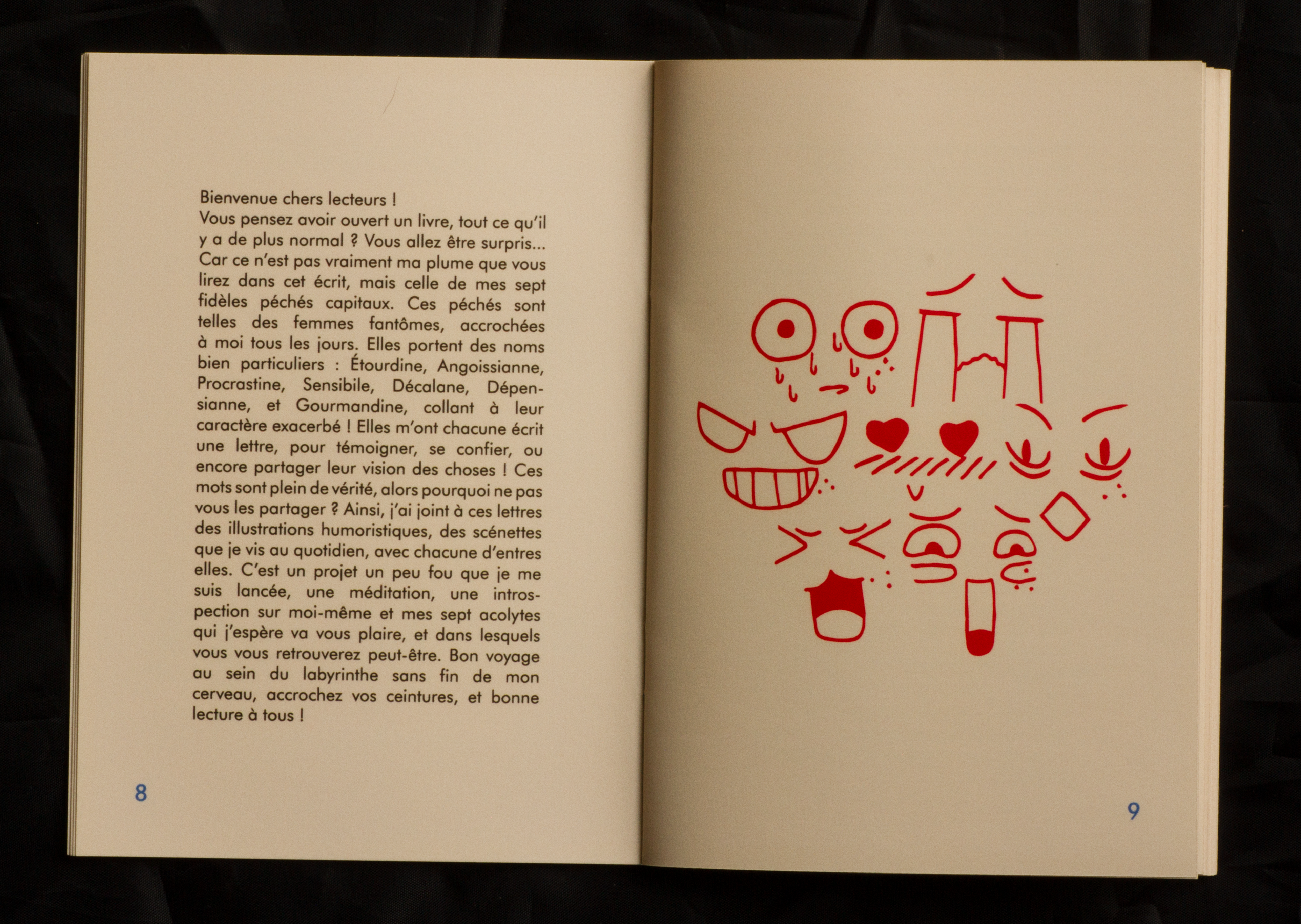 Double page au sein de la micro-édition