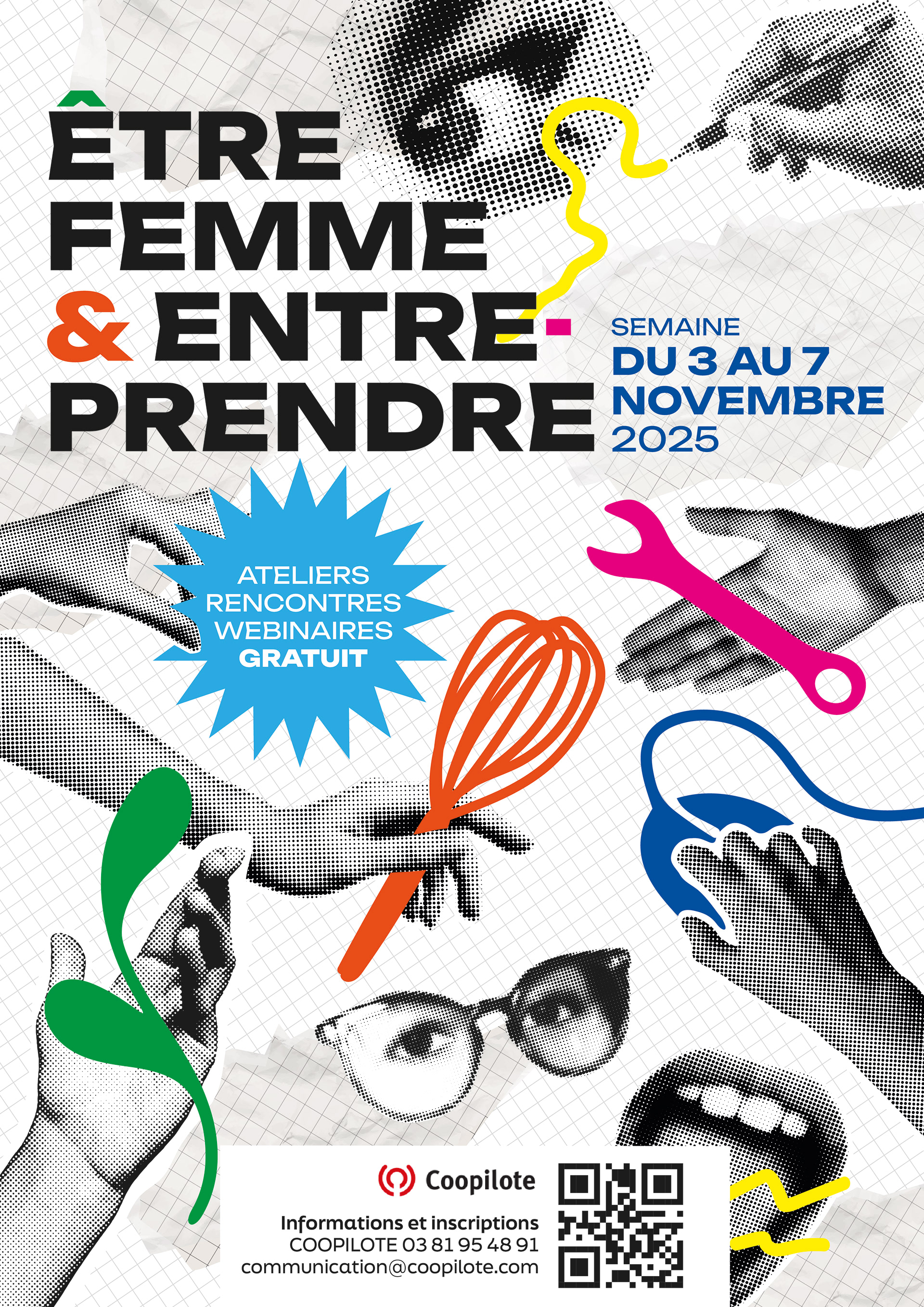 Visuel forum Femme et entreprendre 2025
