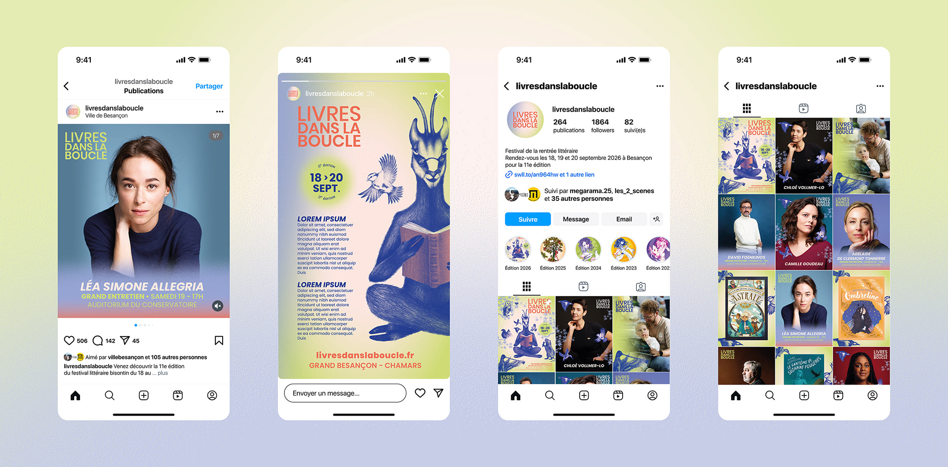 Mockup - Publications Instagram