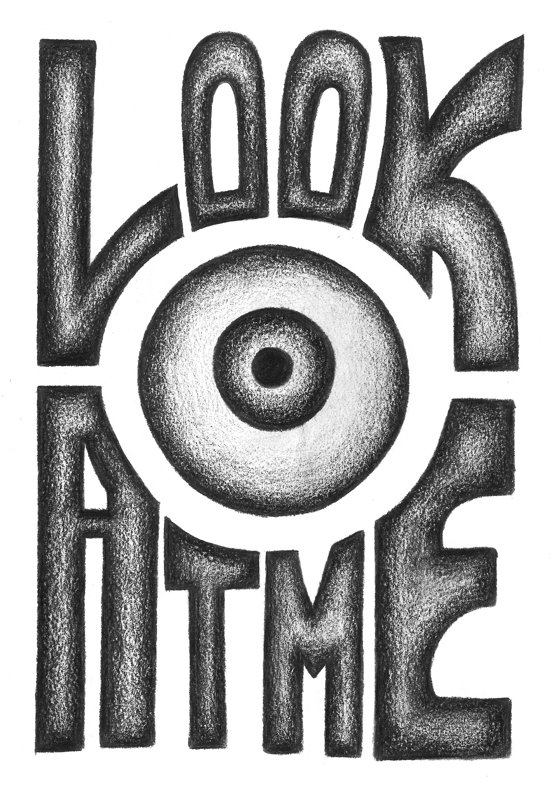 Look at me - crayon de couleur