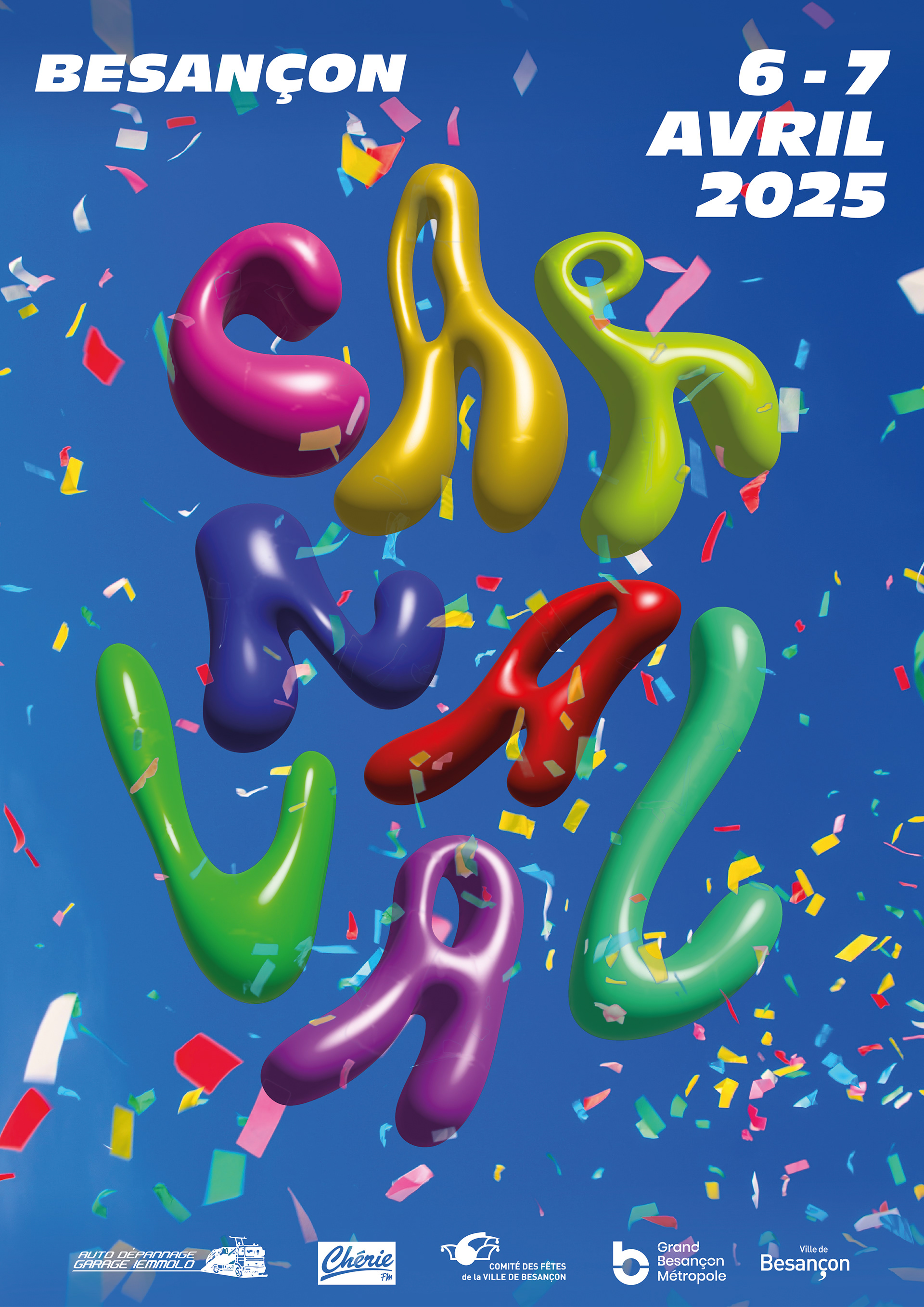 Proposition visuel carnaval Besançon 2025