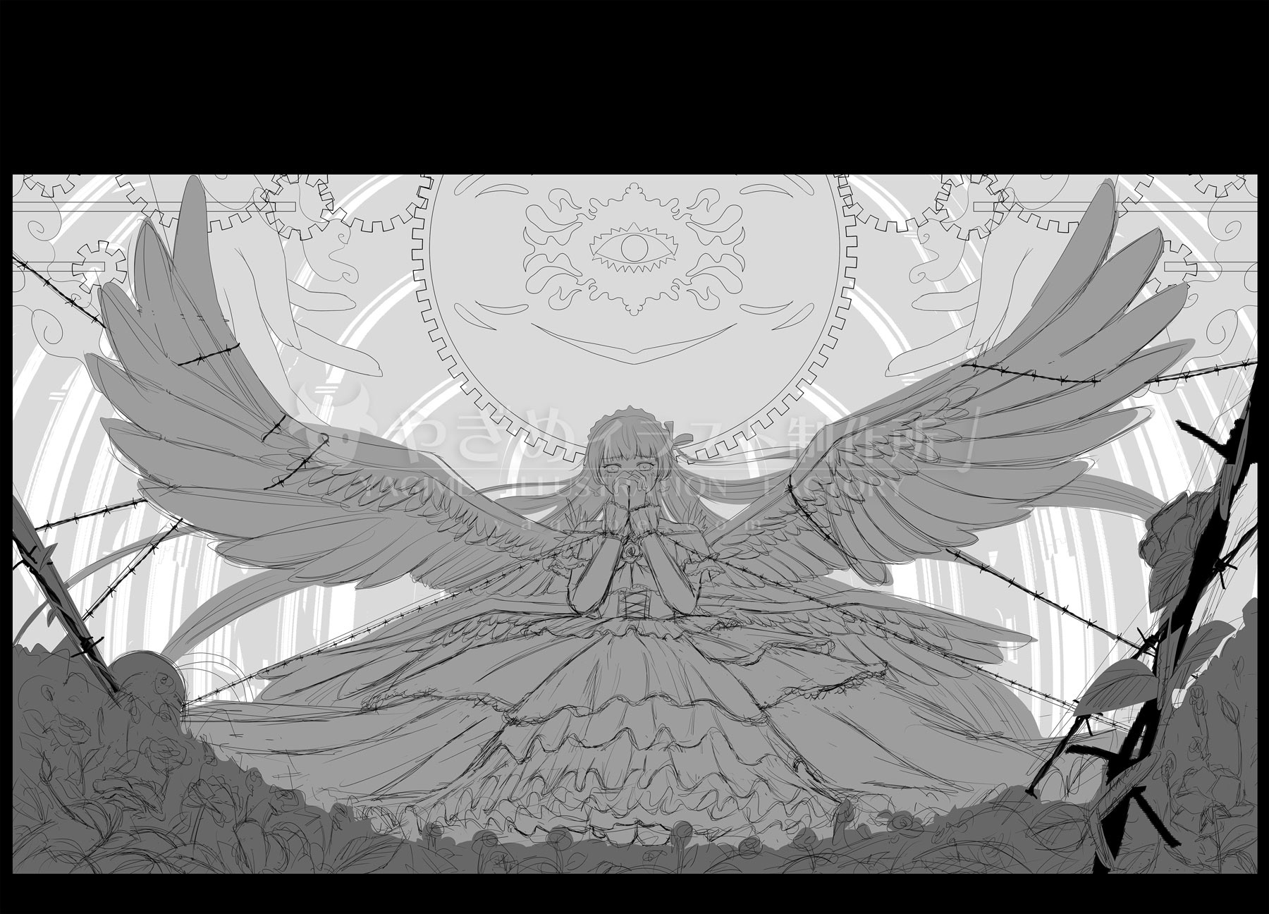 ラフイラスト初稿