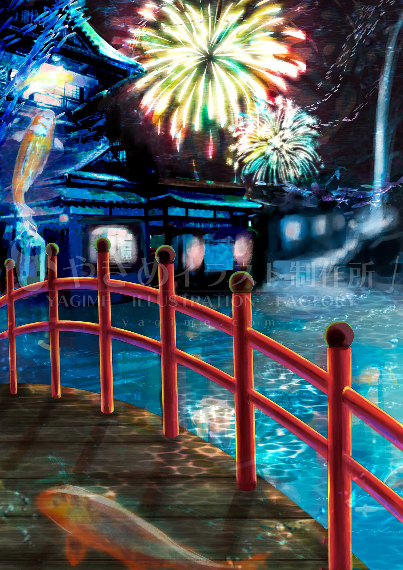 やぎめイラスト制作所 アニメキャラクターイラスト ゲームの背景cg 幻想風景 Sample やぎめイラスト制作所 アニメキャラクターイラスト ゲームの背景cg 幻想風景 Sample