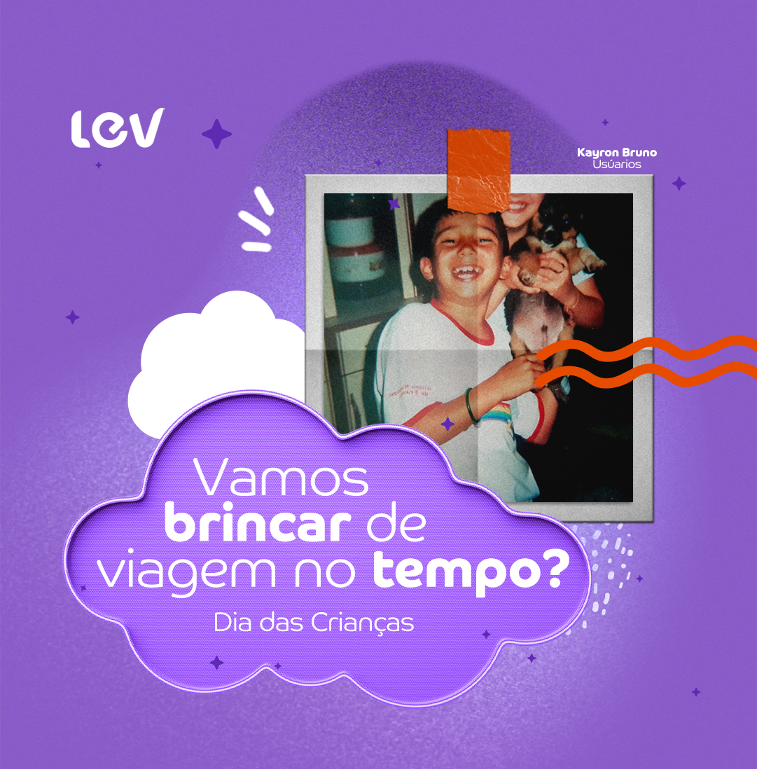 Todos temos um criança interior, e aí está preparado pra dar um salto no tempo? 