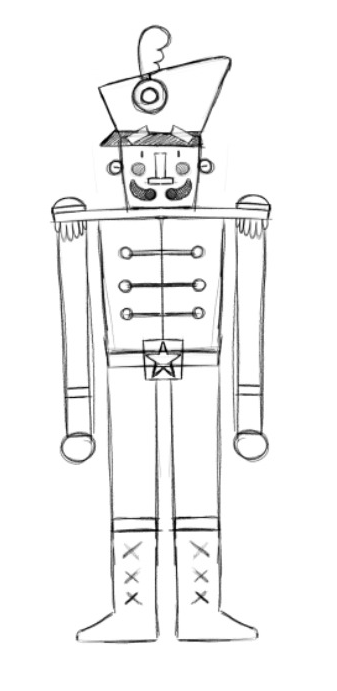 Boceto Cascanueces