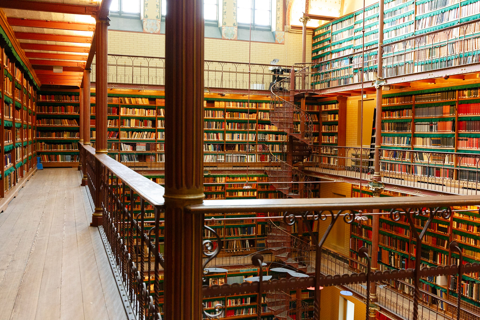 Bibliothek im Rijksmuseum