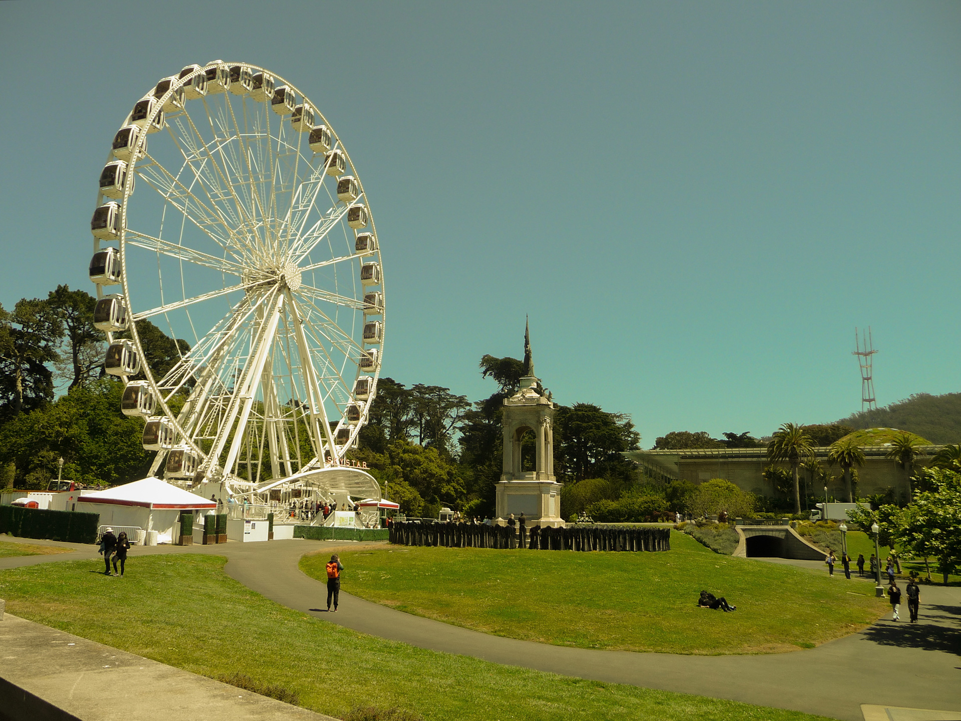 "A Day in San Francisco" taken with my dad's vintage digital camera