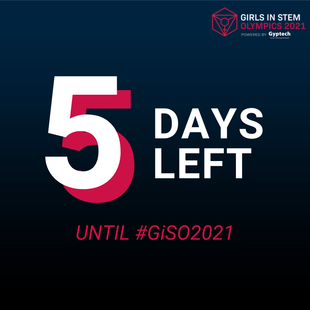 Graphic reminding of remaining days until the event.