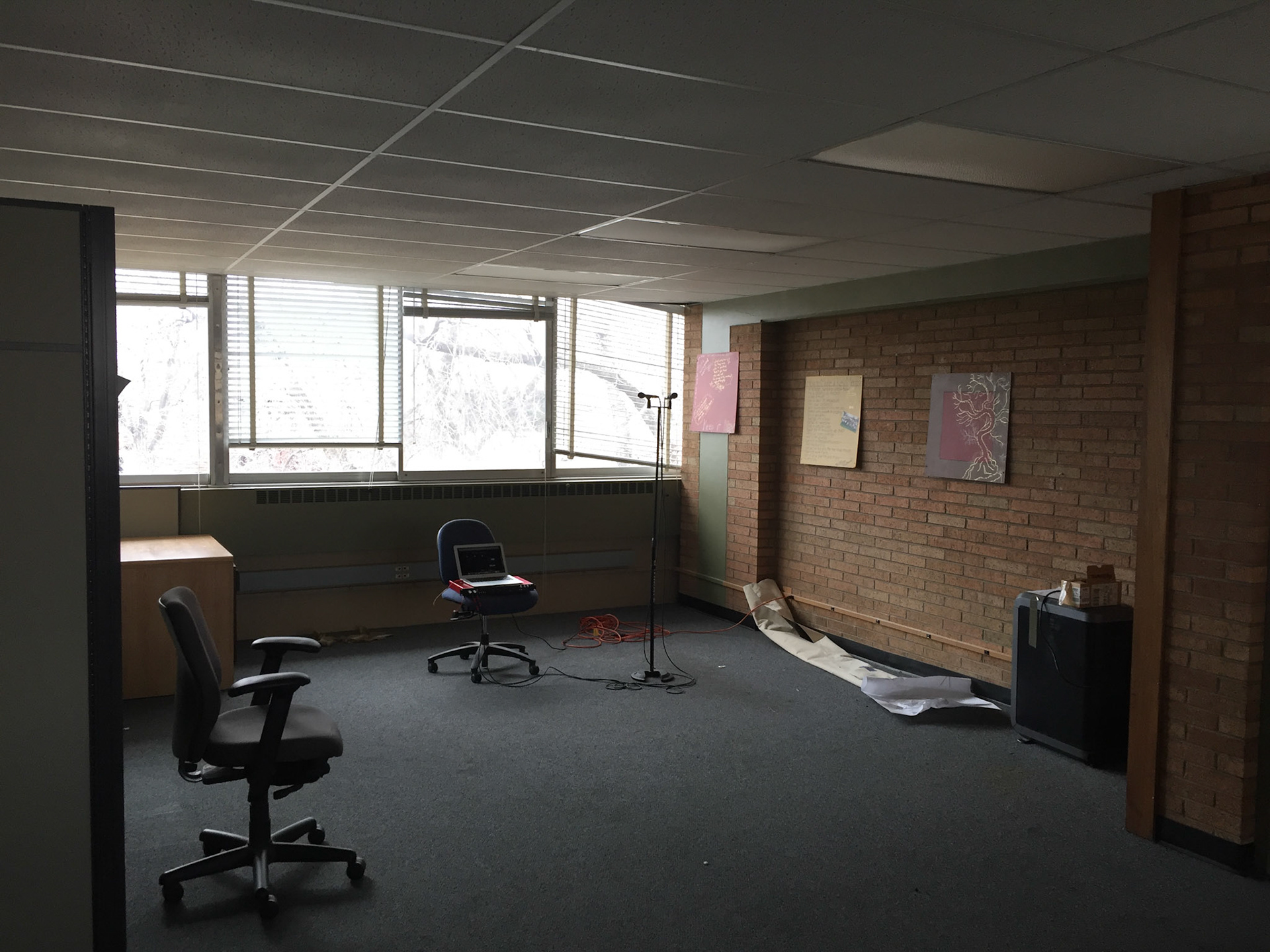 Recording impulse responses in a workspace