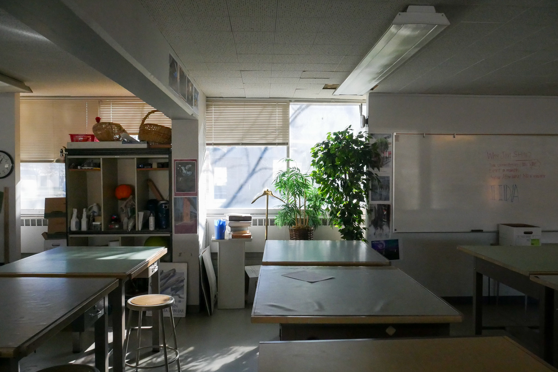 Classroom, first floor of the SW wing